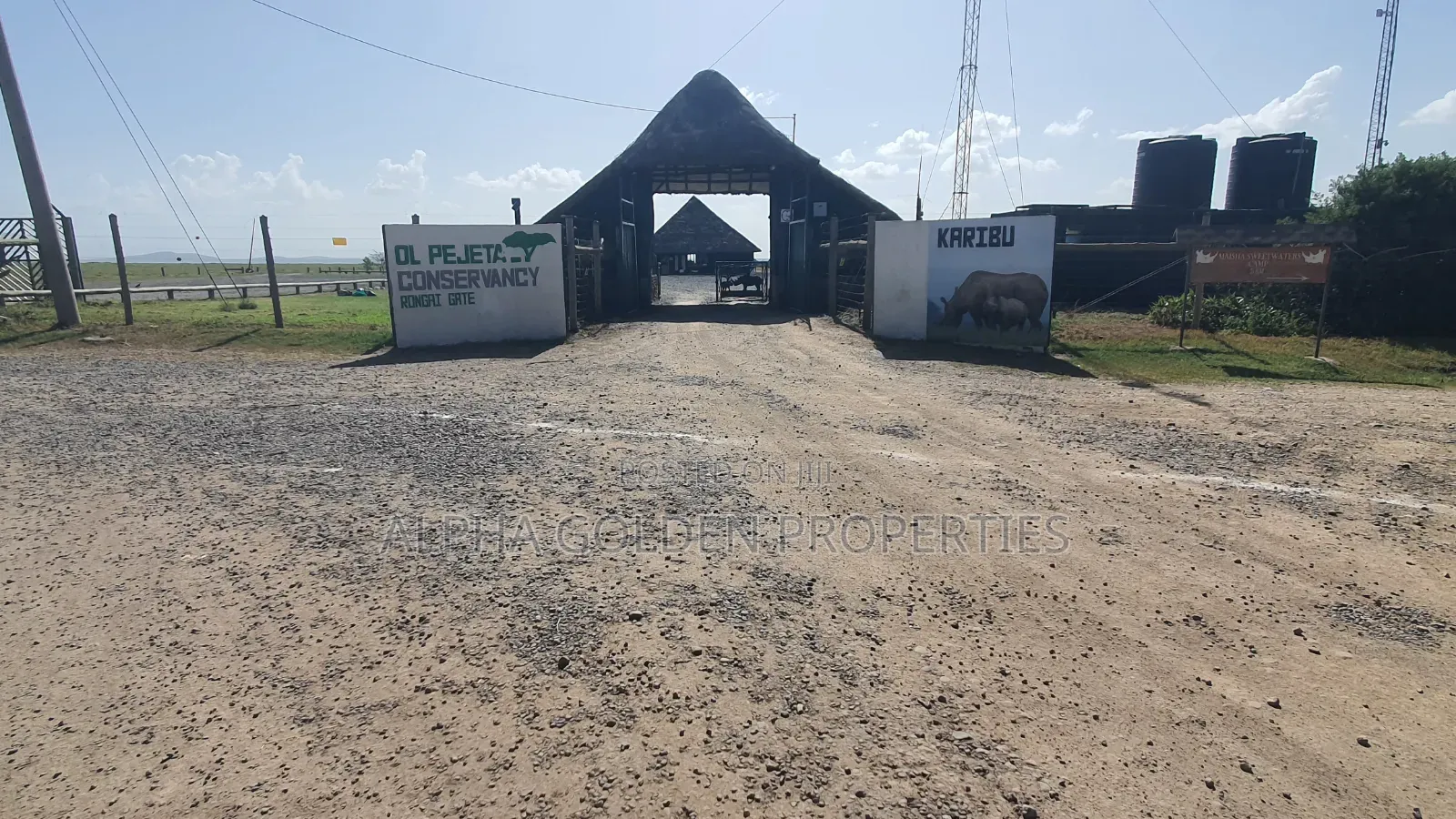 Prime 1 Acre Touching Olpajeta Main Road in Nanyuki
