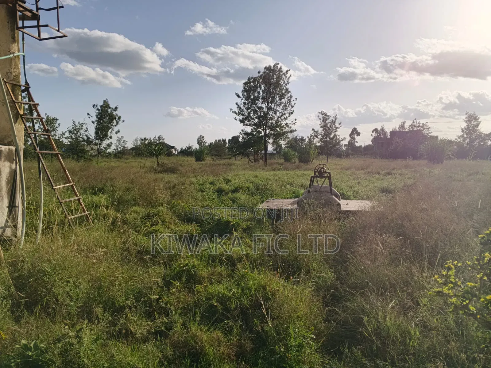 5 Acres With a Borehole for Lease in Kamulu in Ruai