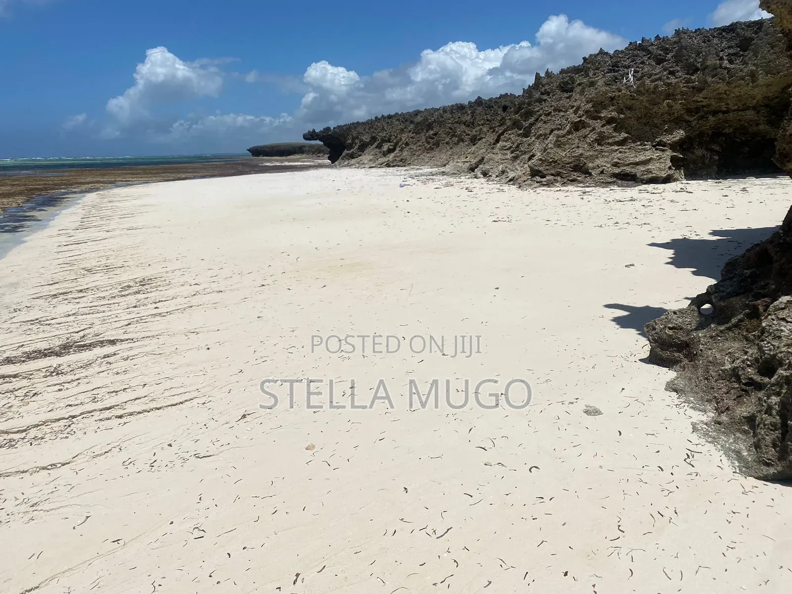 Prime Land Bofa Beachfront Whitesand in Mtwapa