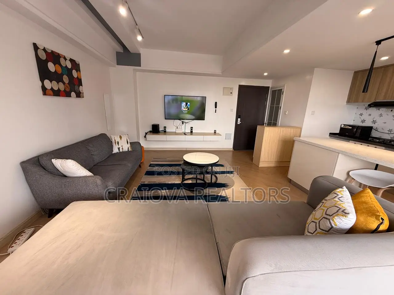 Furnished 1bdrm Apartment in Milimani for rent in Milimani