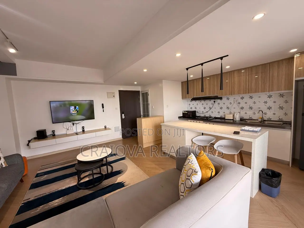 Furnished 1bdrm Apartment in Milimani for rent in Milimani