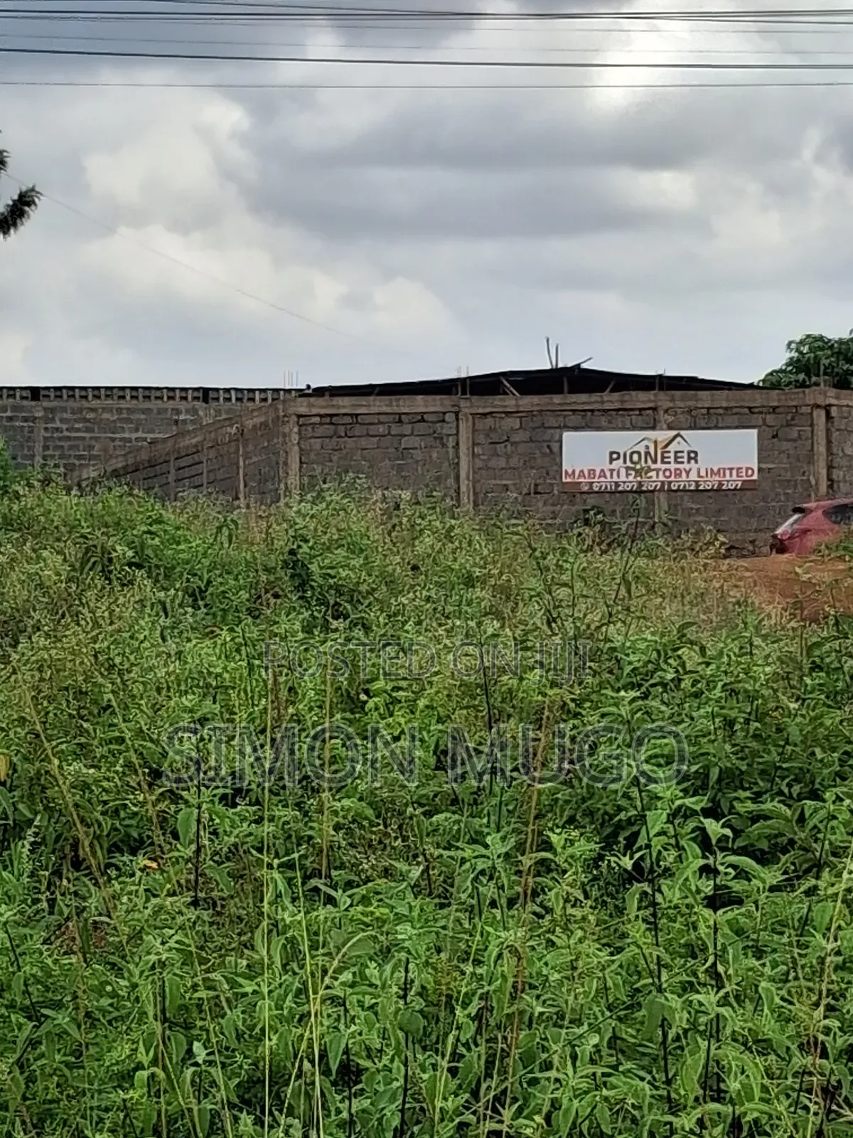Ruiru Township Prime 50x120 Corner Plot Fronting Ruiru Githunguri Rd in Kimbo
