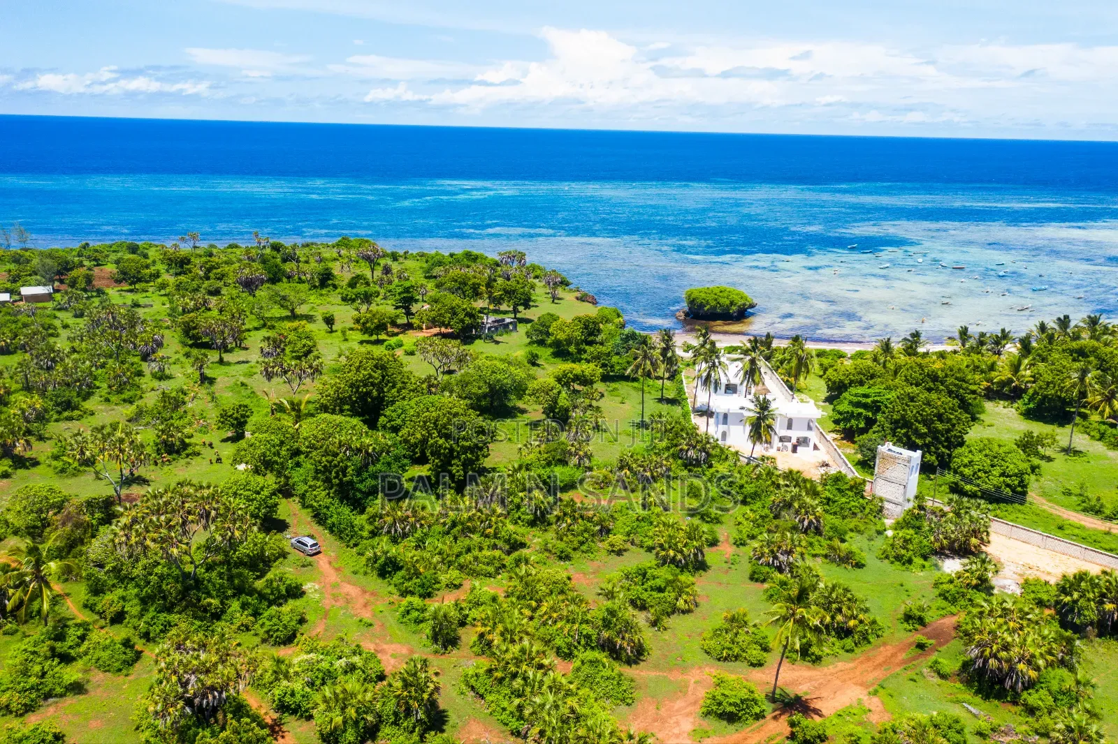 Exclusive Beachfront Plot for Sale in Msambweni –South Coast Gem in Diani