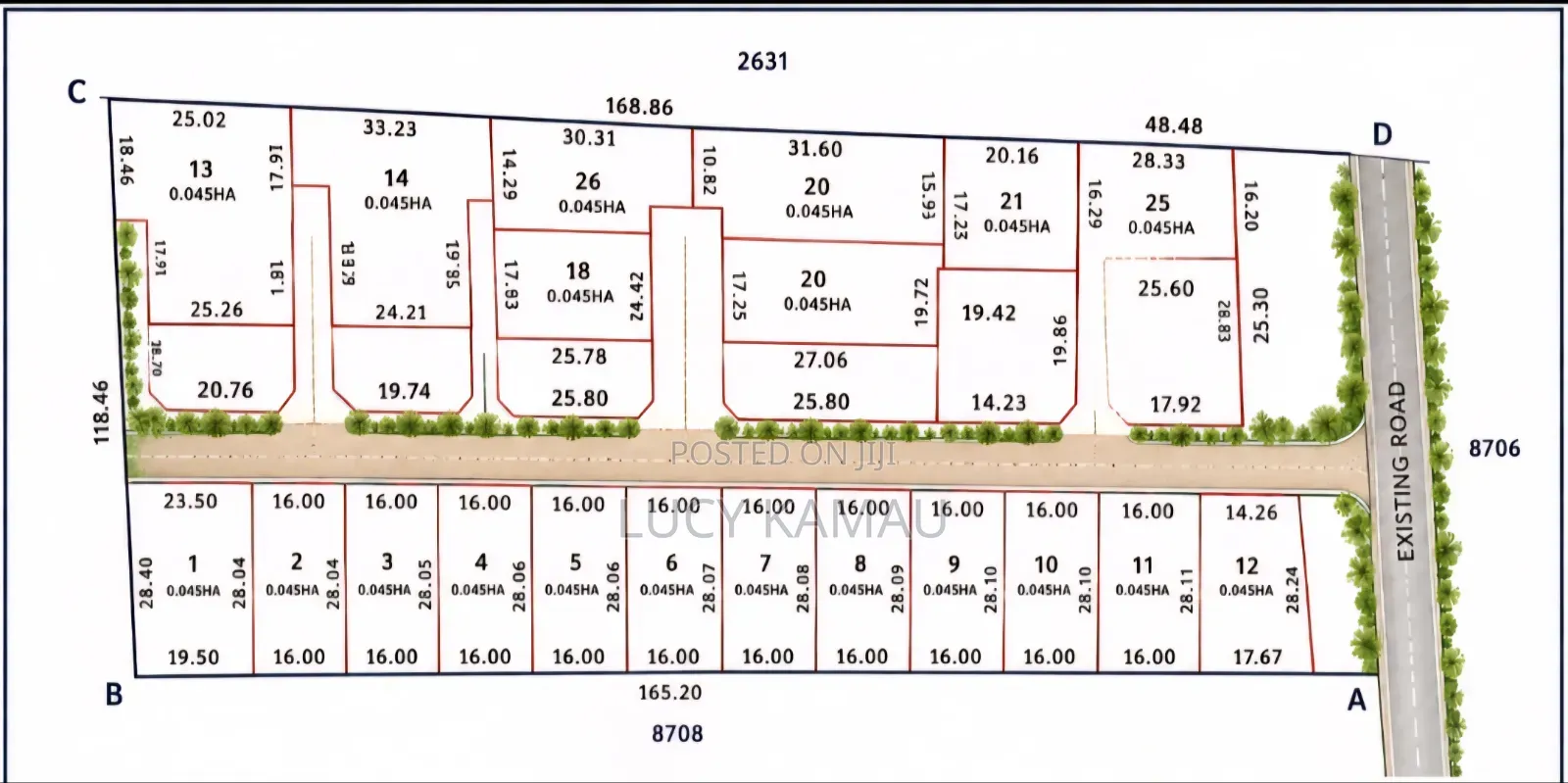 Prime 50x100 Plots in Kimuka-Ngong in Ngong CBD
