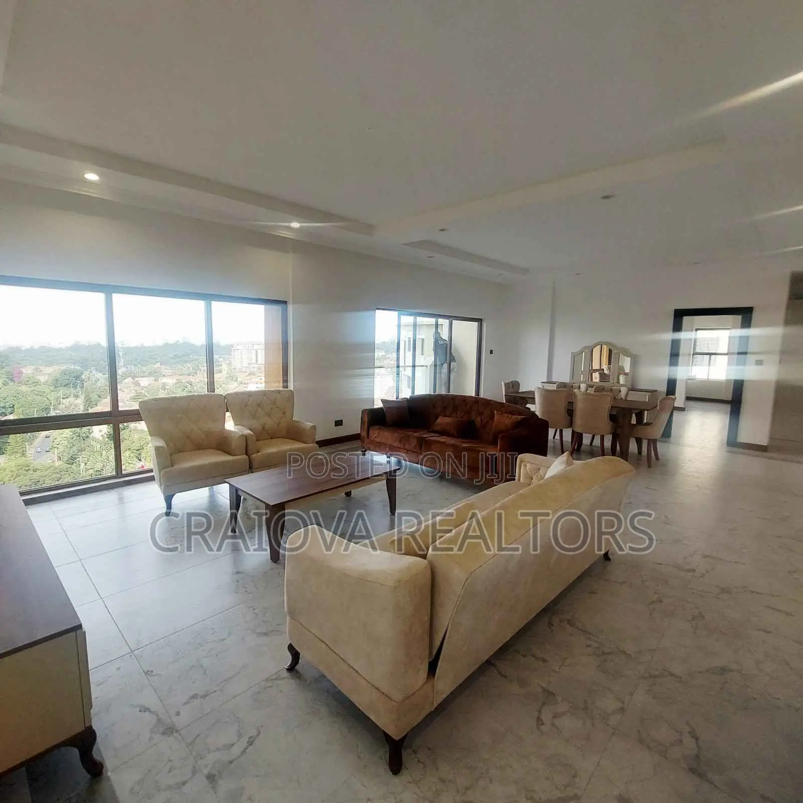 Furnished 3bdrm Apartment in Kileleshwa for rent in Kileleshwa