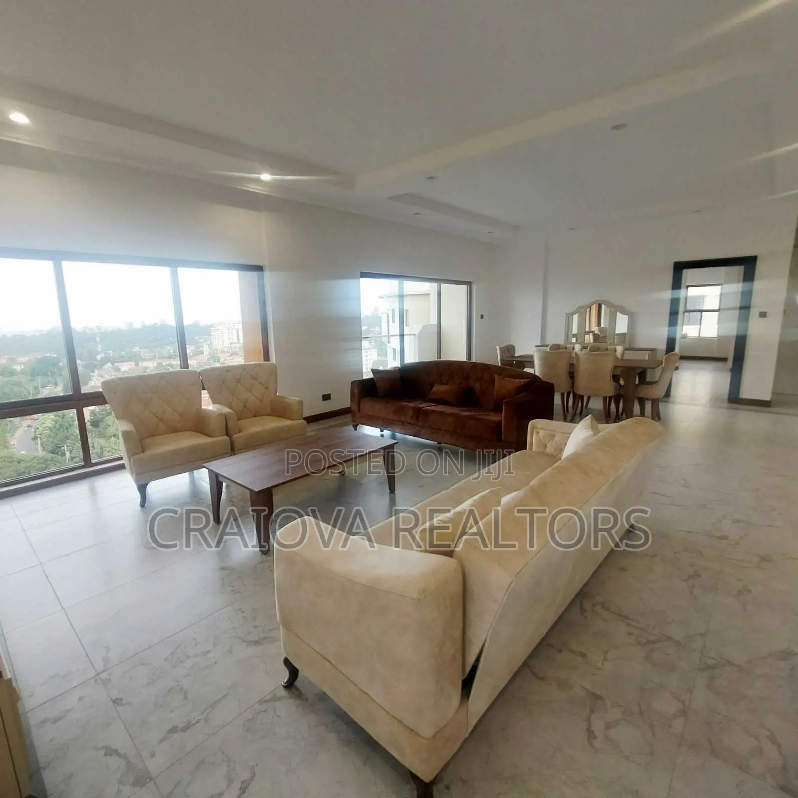 Furnished 3bdrm Apartment in Kileleshwa for rent in Kileleshwa