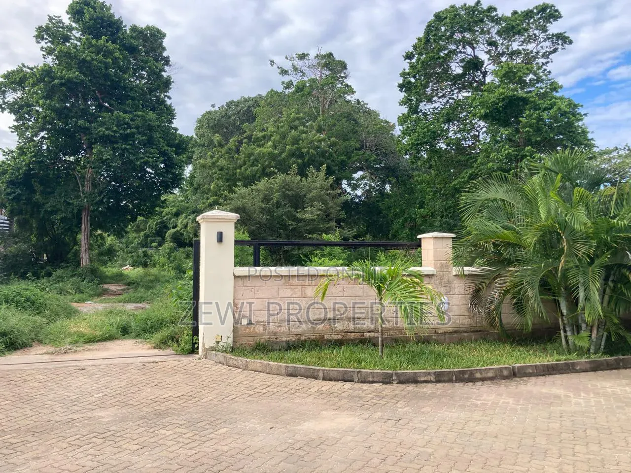 Prime Half Acre Beach Road in Diani
