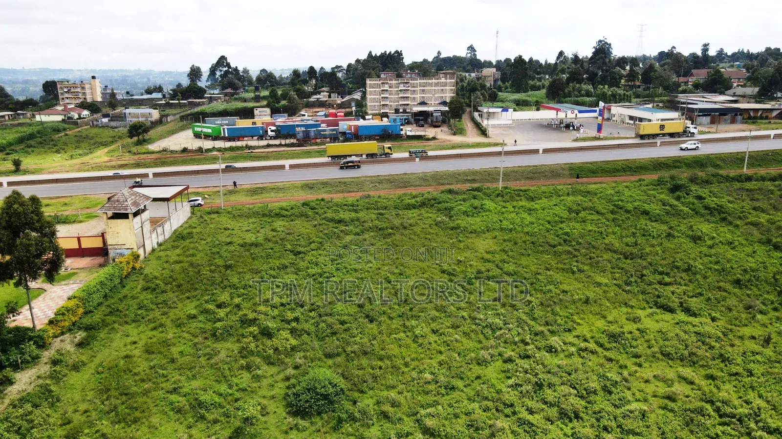 4 Acres Touching Waiyaki Way in Muguga