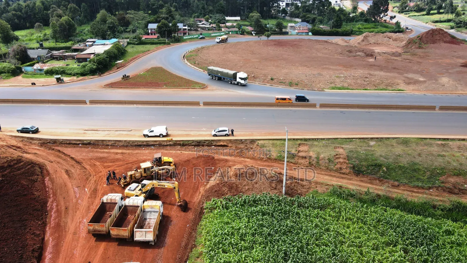 1.5 Acres Touching Waiyaki Way Kamandura Interchange in Limuru CBD