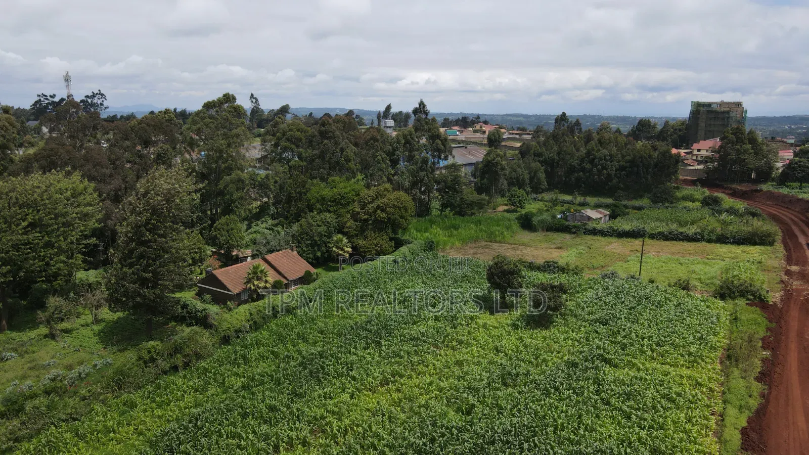 1.5 Acres Touching Waiyaki Way Kamandura Interchange in Limuru CBD
