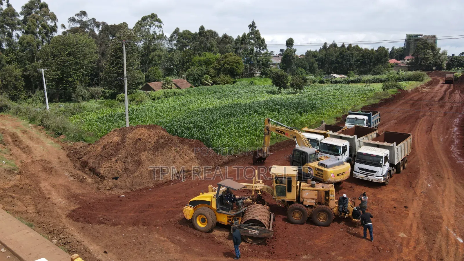 1.5 Acres Touching Waiyaki Way Kamandura Interchange in Limuru CBD
