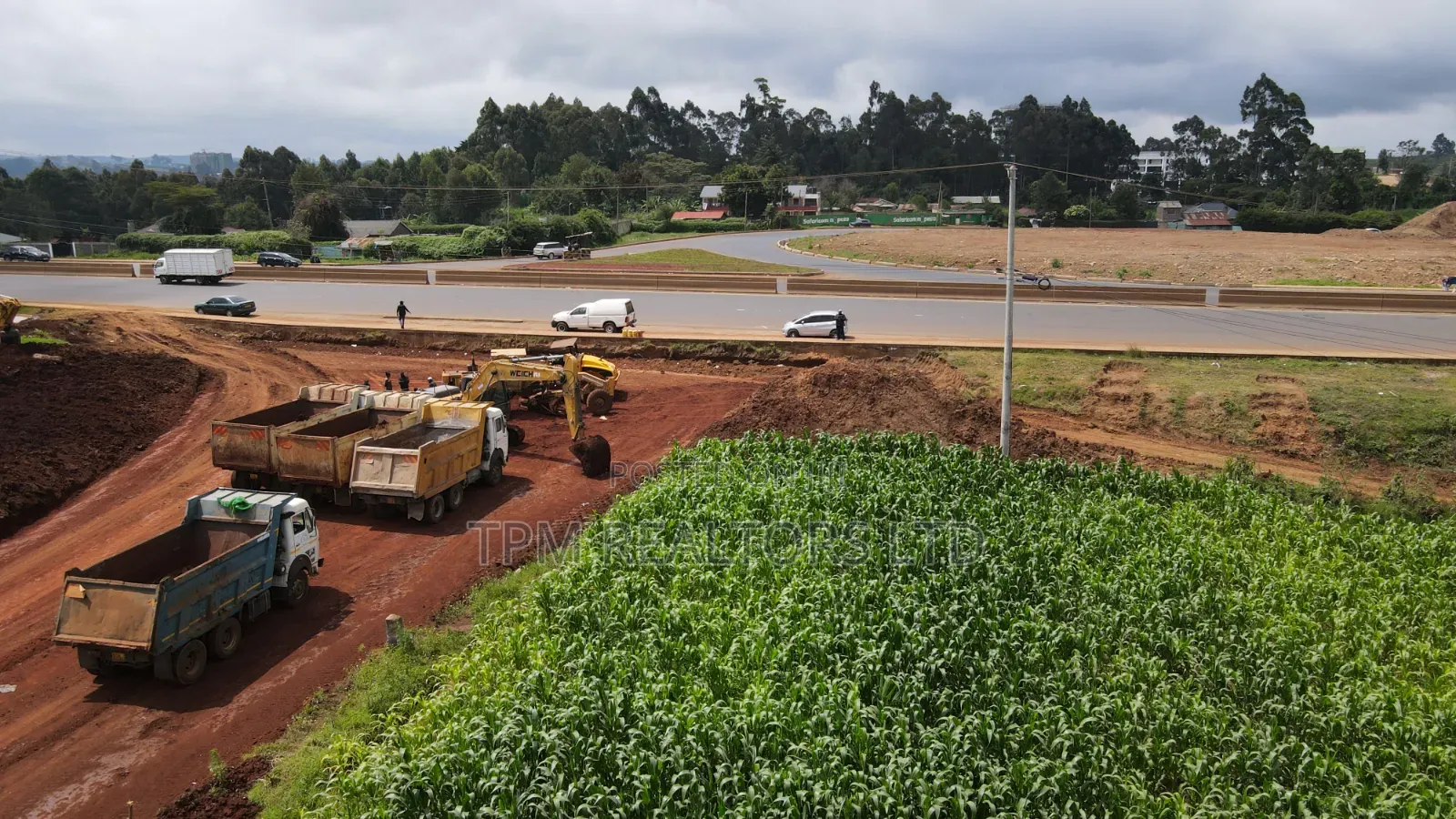 1.5 Acres Touching Waiyaki Way Kamandura Interchange in Limuru CBD