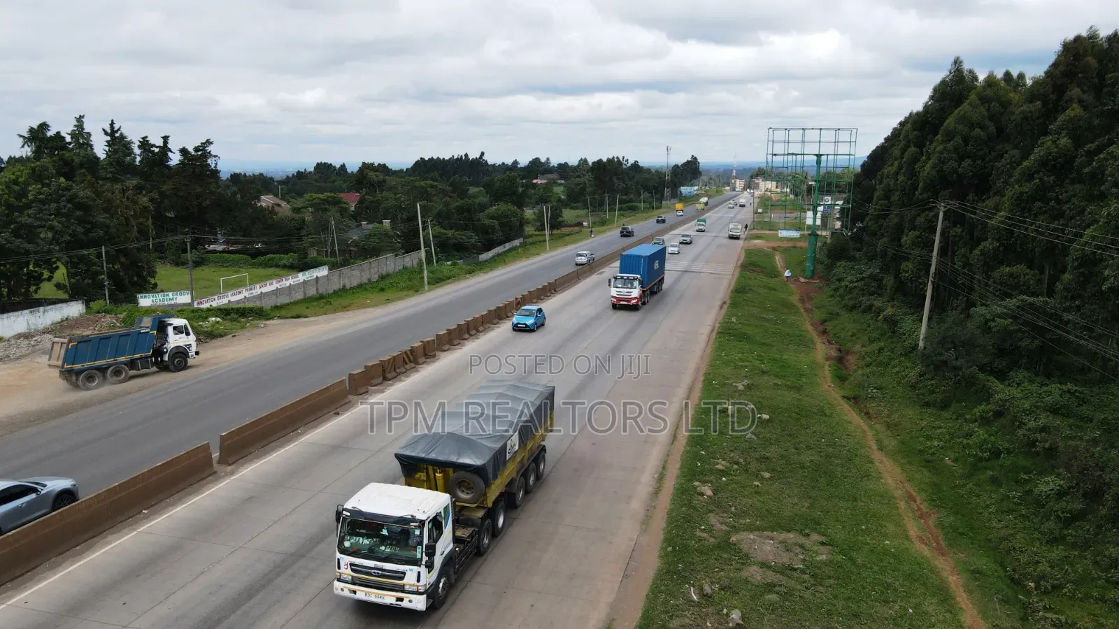 3 Acres for Lease Adjacent Naivas Tilisi in Limuru CBD