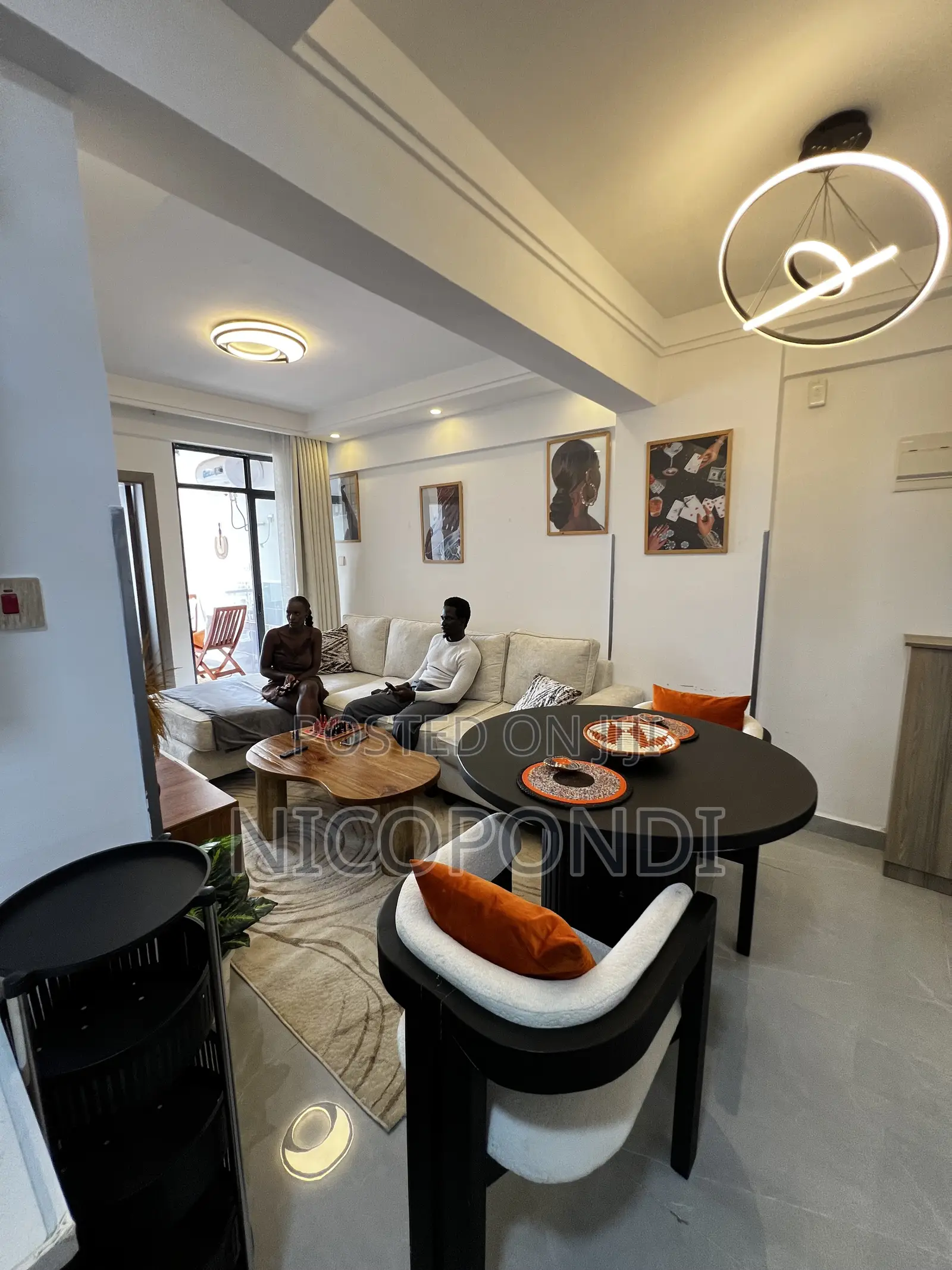 Furnished 1bdrm Apartment in Kilimani for rent in Kilimani