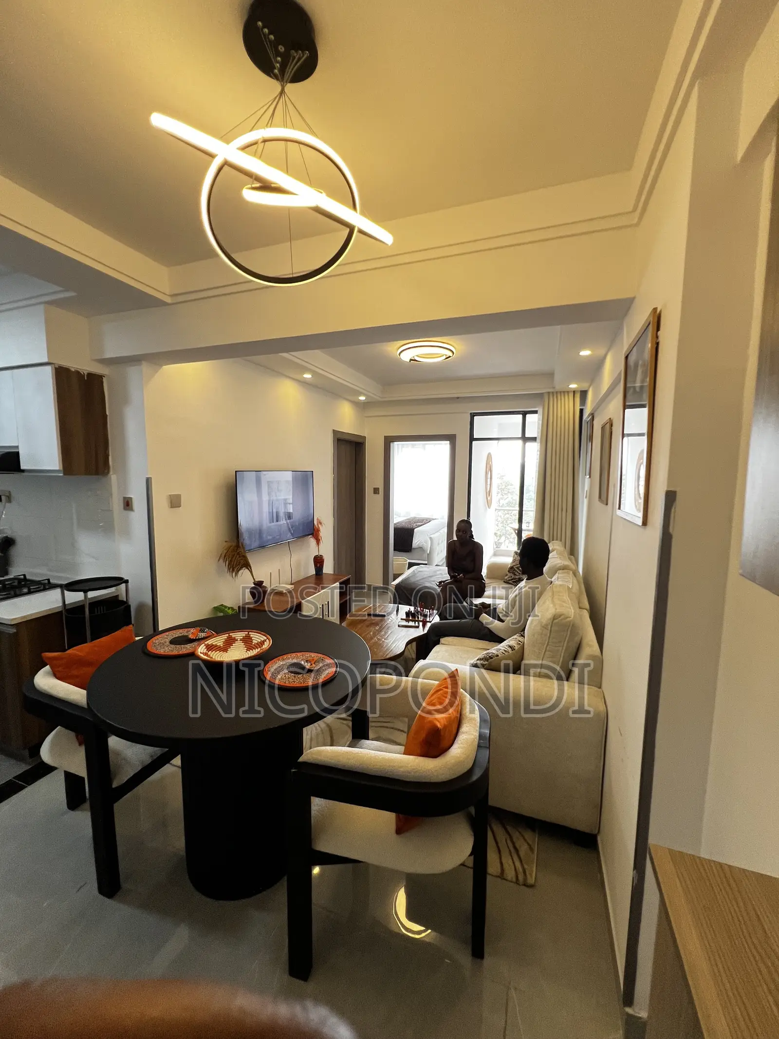Furnished 1bdrm Apartment in Kilimani for rent in Kilimani