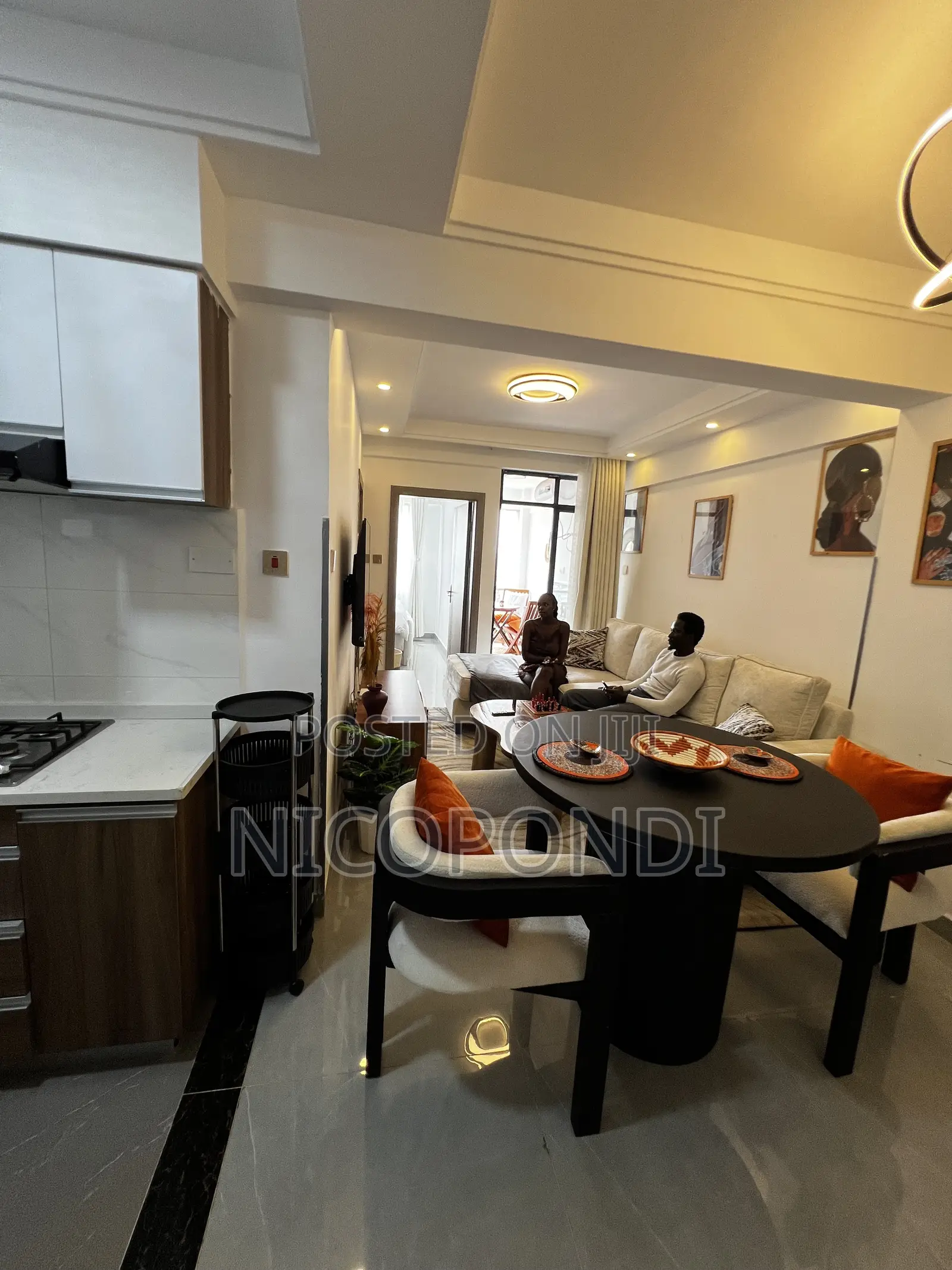 Furnished 1bdrm Apartment in Kilimani for rent in Kilimani