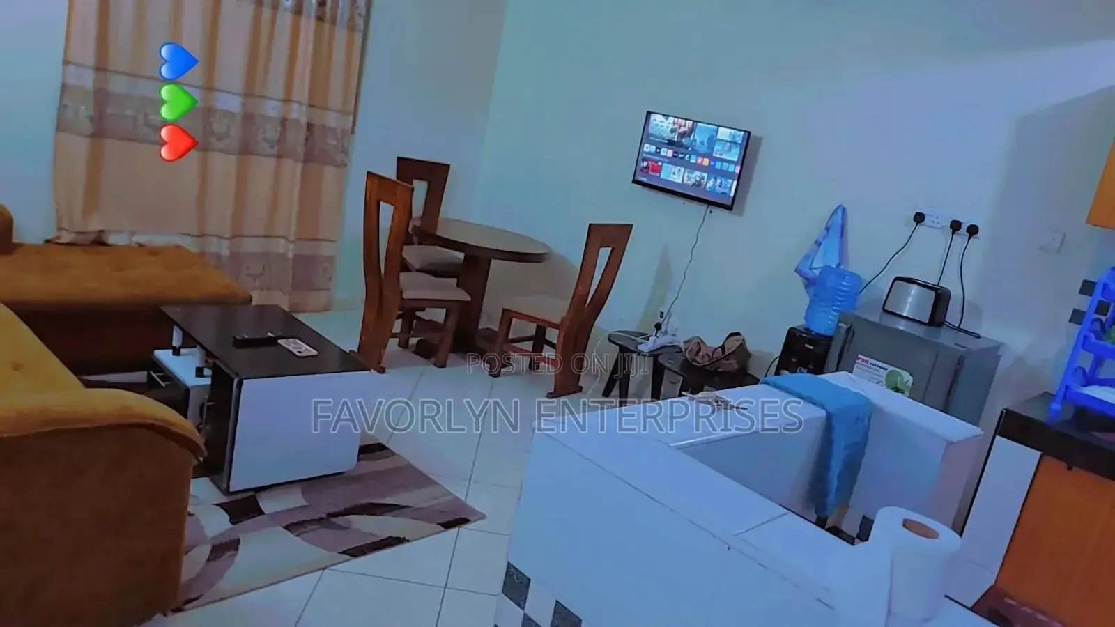 Furnished 1bdrm Apartment in Dimash Apartment, Mtambo for rent in Mtambo