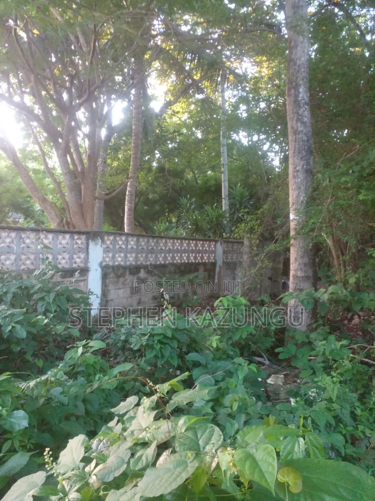 Diani Beach 1/4 Acre Plot Only 150 Metres From the Beach on 2nd Row in Ukunda