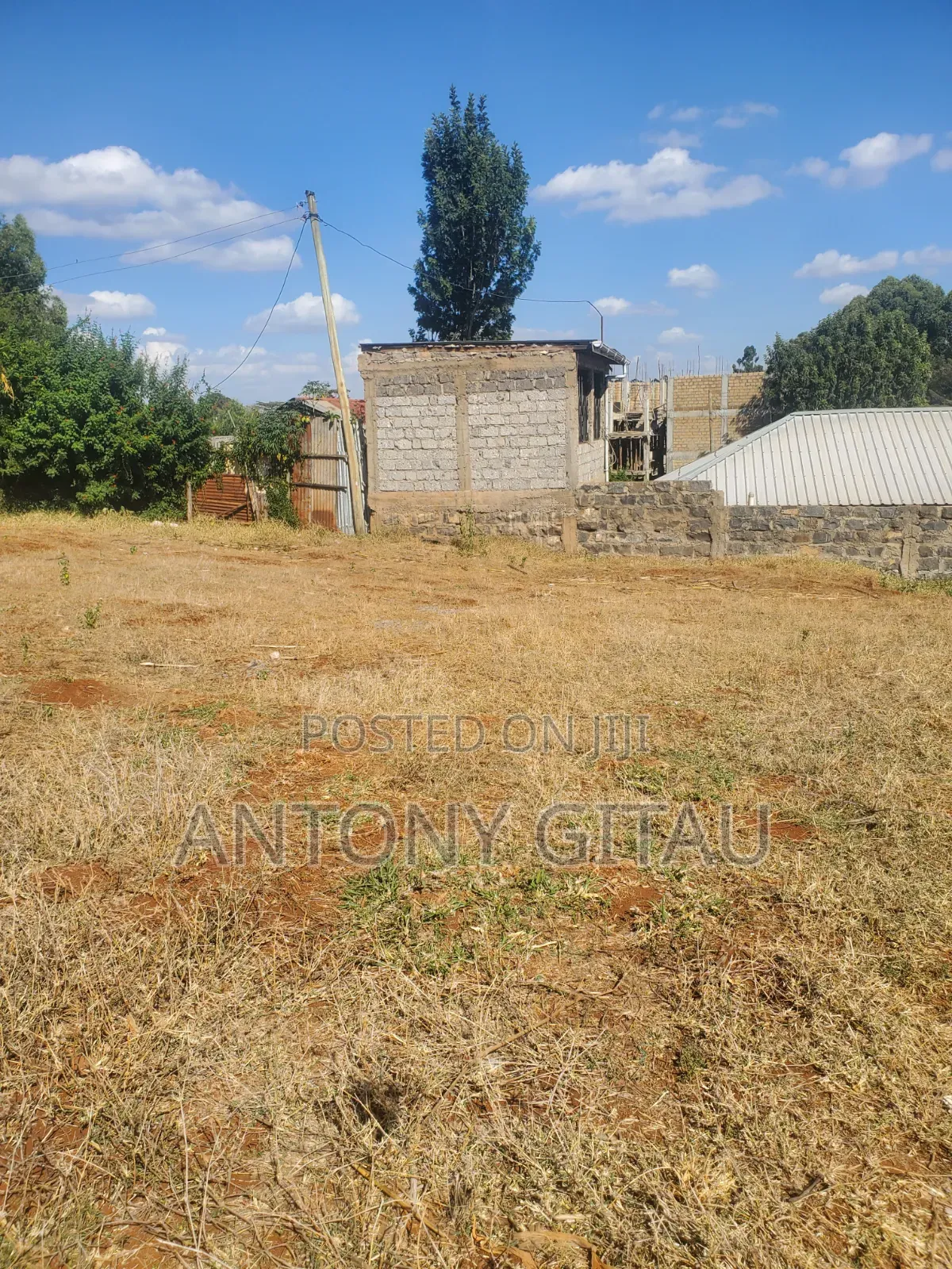 1/8 Plot a Long Kikuyu Bypass 2km to Kikuyu Town in Karai