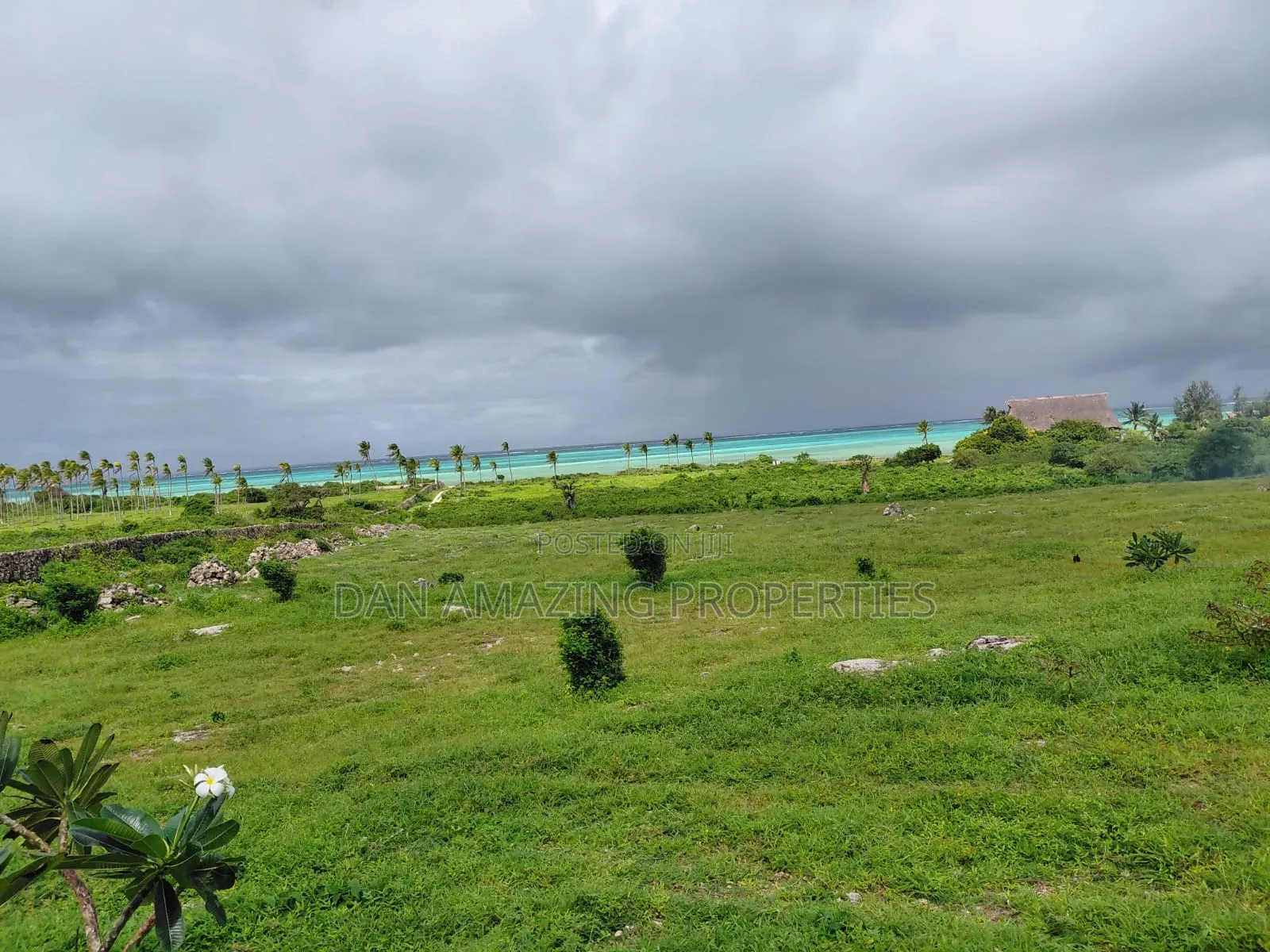 Block of 4 Acres Beach Front Watamu for Sale in Jacaranda Area in Watamu