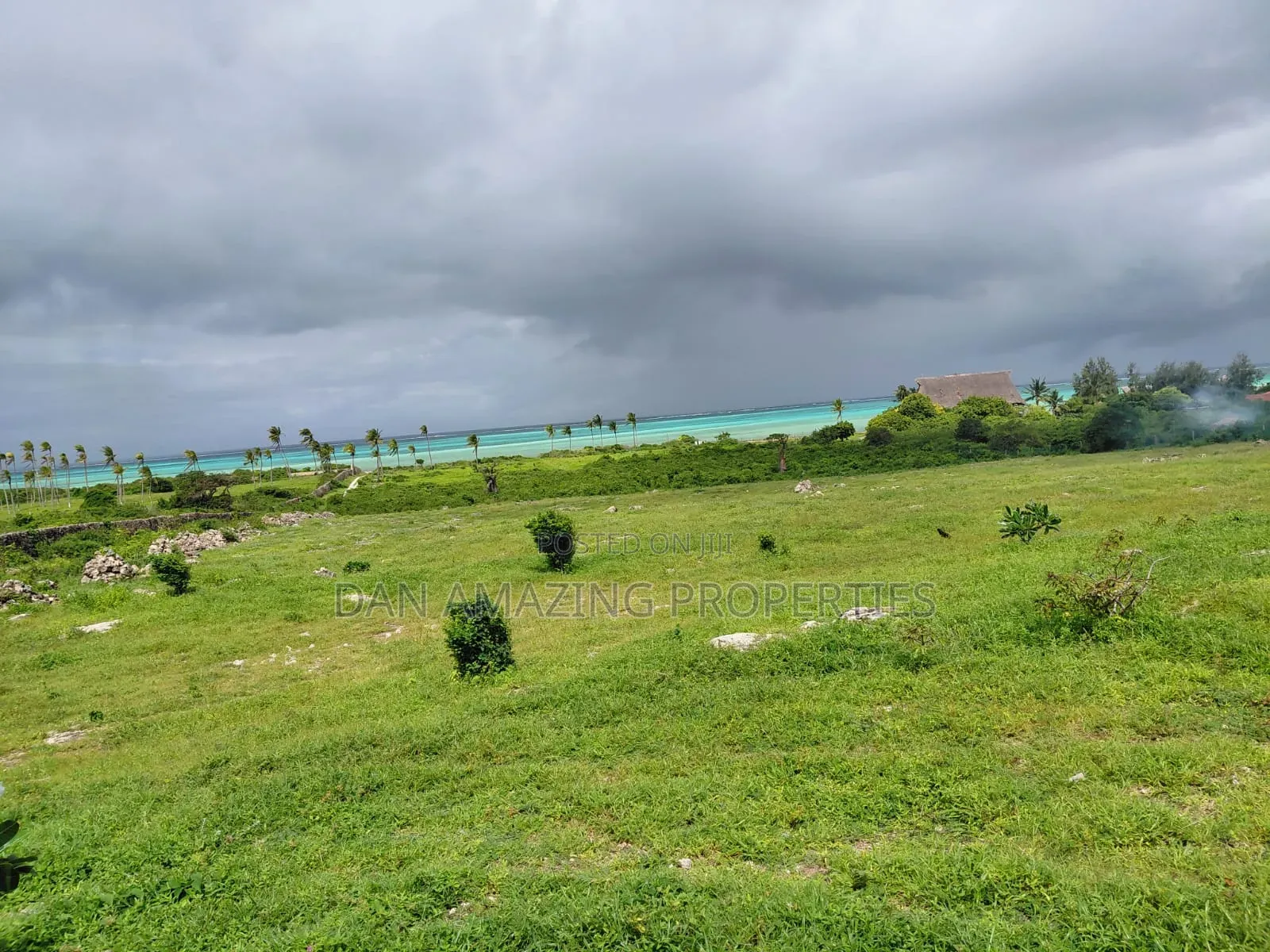 Block of 4 Acres Beach Front Watamu for Sale in Jacaranda Area in Watamu