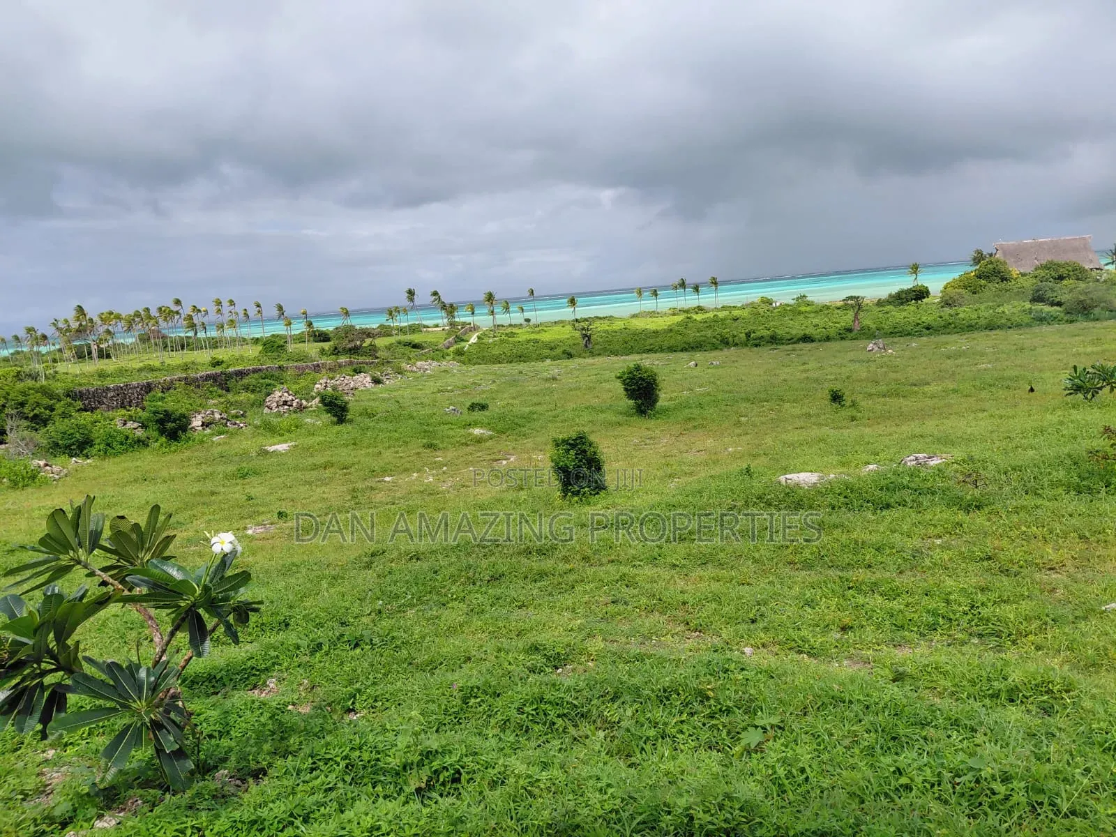 Block of 4 Acres Beach Front Watamu for Sale in Jacaranda Area in Watamu