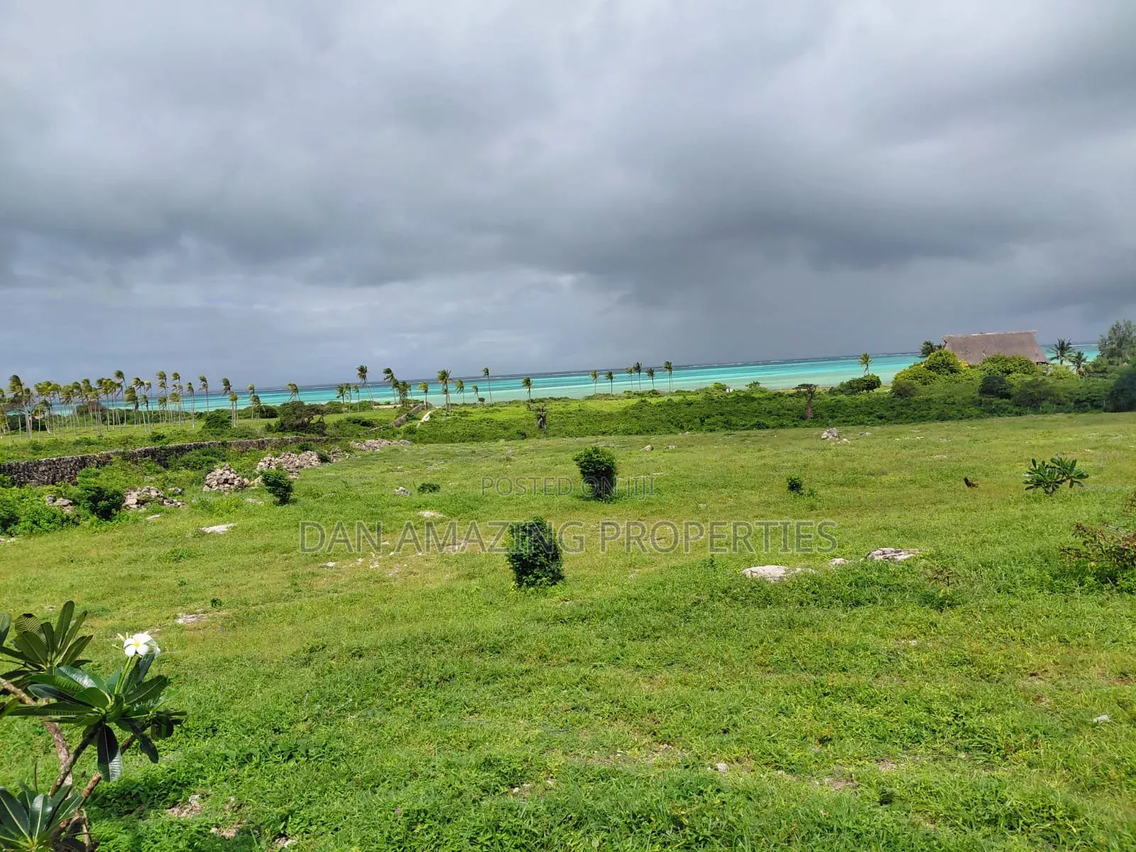 Block of 4 Acres Beach Front Watamu for Sale in Jacaranda Area in Watamu