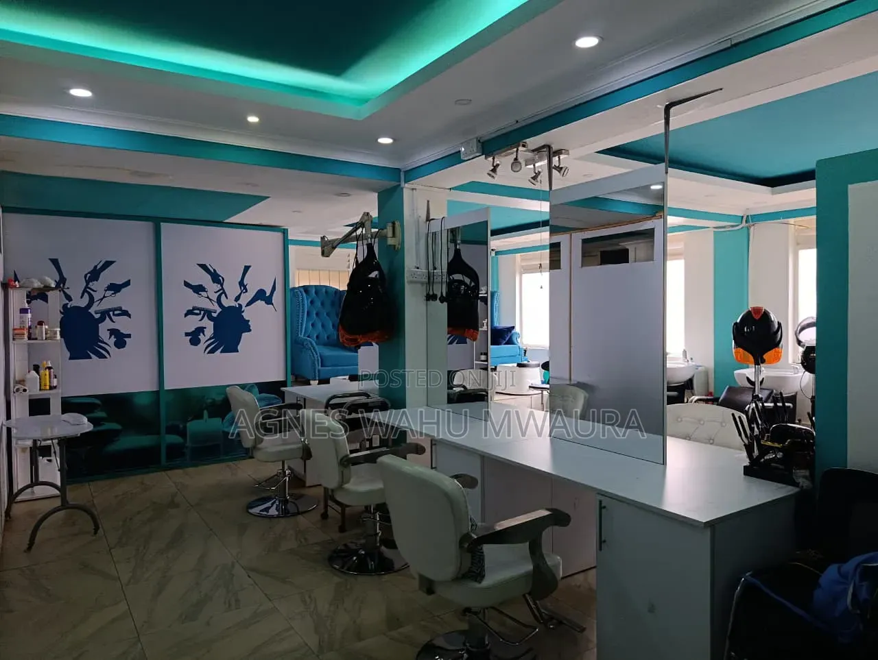 A Fully Operational and Registered Beauty College/Training Salon A in Loresho