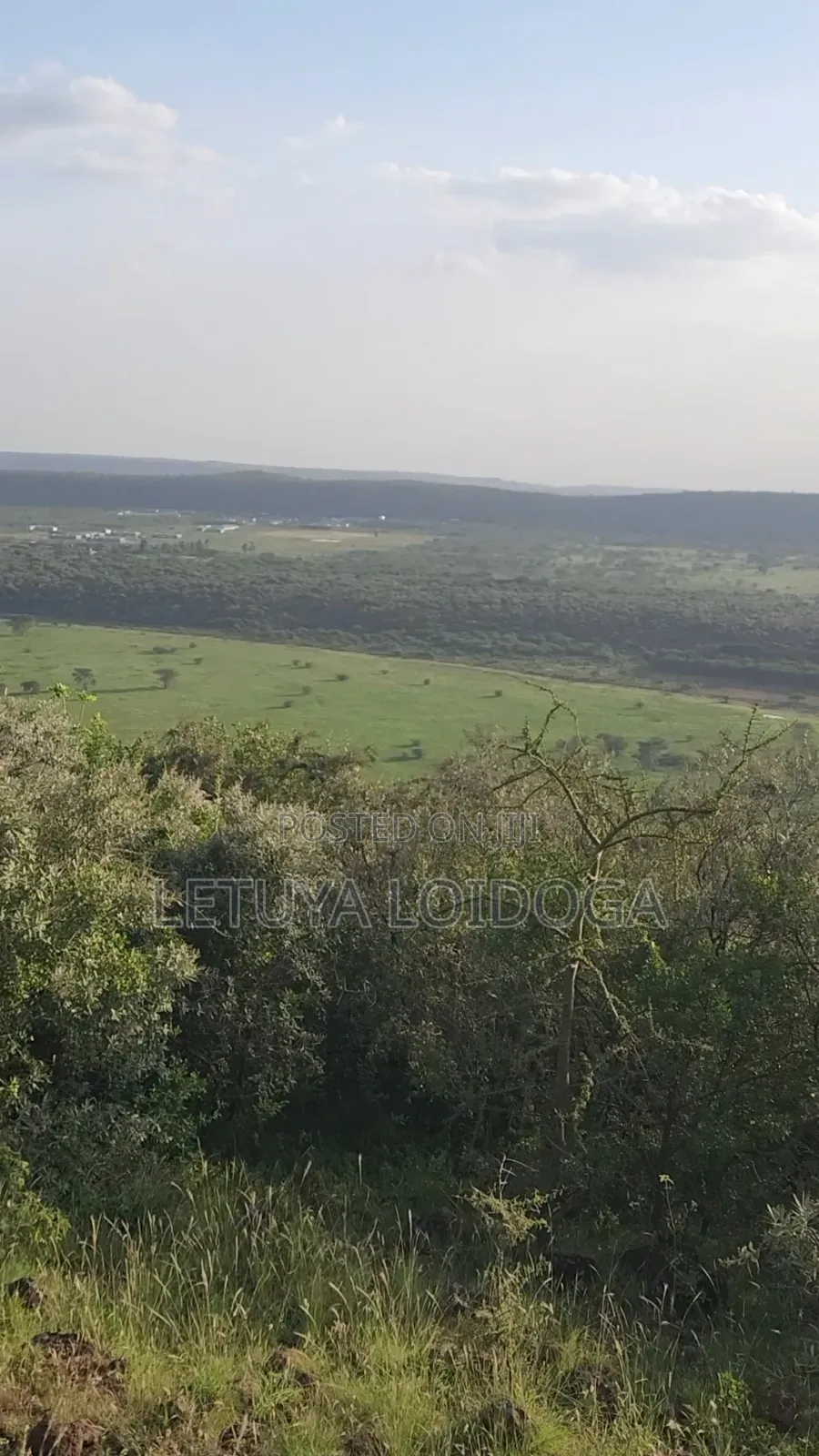 20 Acres With a Cliff Edge Ngong-Kimuka in Kibiku