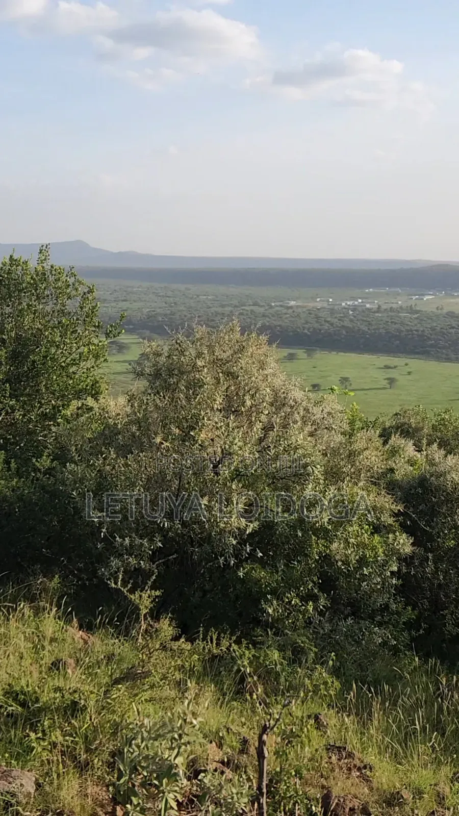 20 Acres With a Cliff Edge Ngong-Kimuka in Kibiku