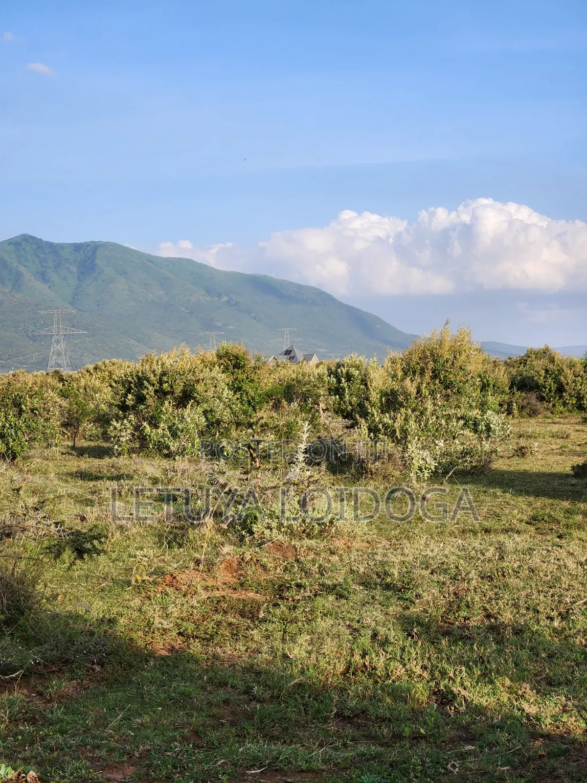 20 Acres With a Cliff Edge Ngong-Kimuka in Kibiku