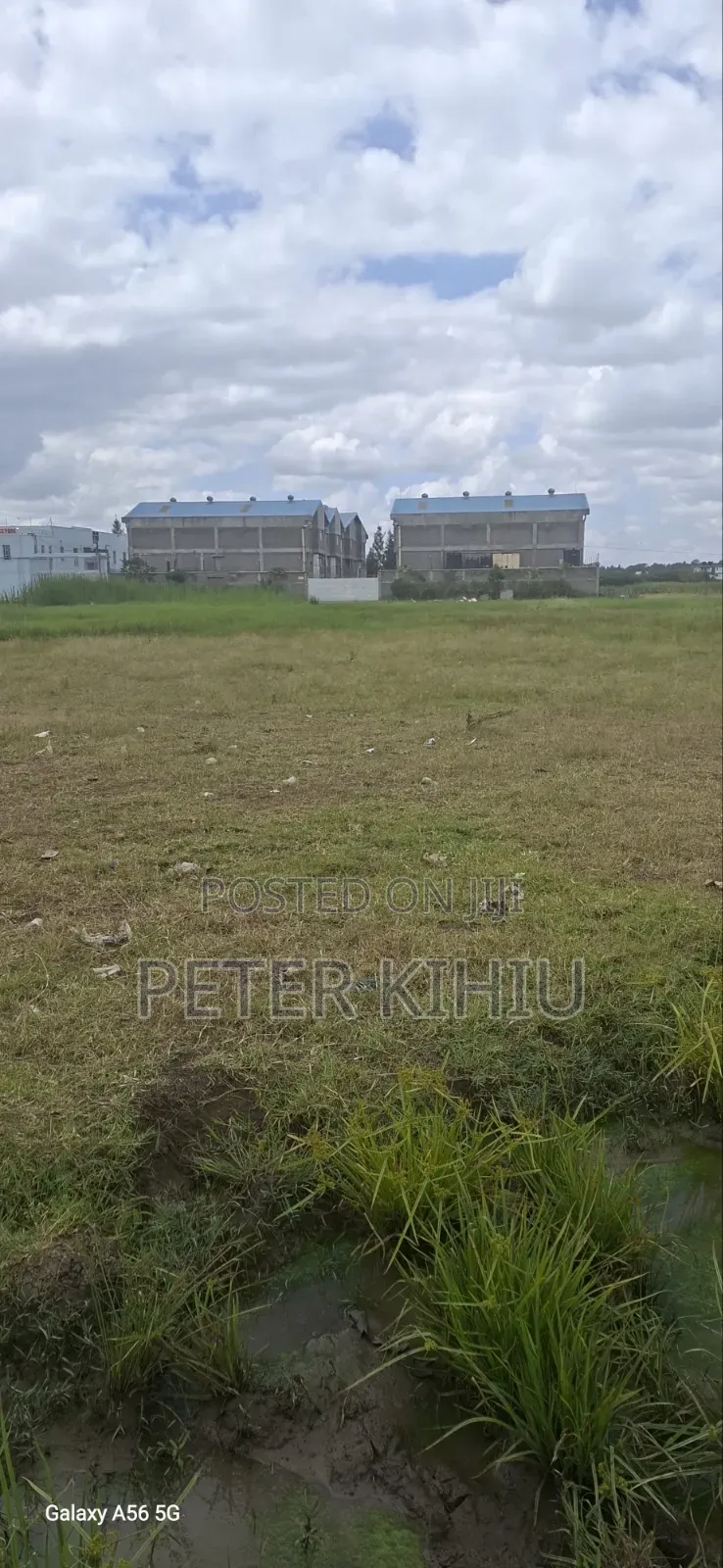 Ruai 2nd Row Along the Eastern Bypass 1 Accessible Plot in Ruai