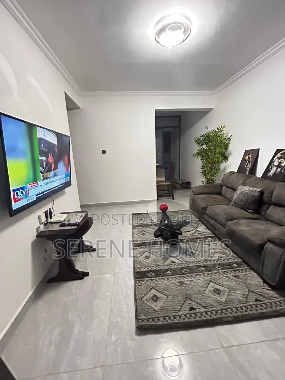 Furnished 1bdrm Apartment in Kilimani, Hurlingham for rent in Hurlingham