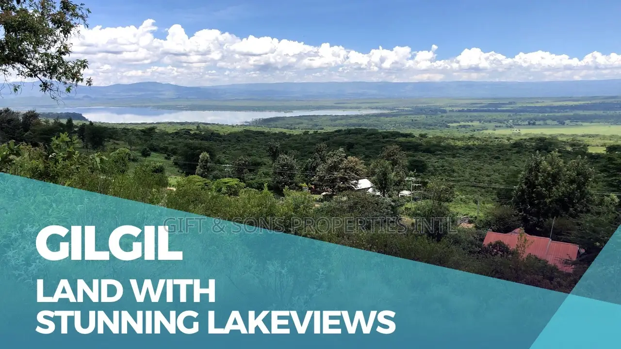 Prime 1acre Land in Gilgil With Stunning Views of Lake Elementainta in Elementaita