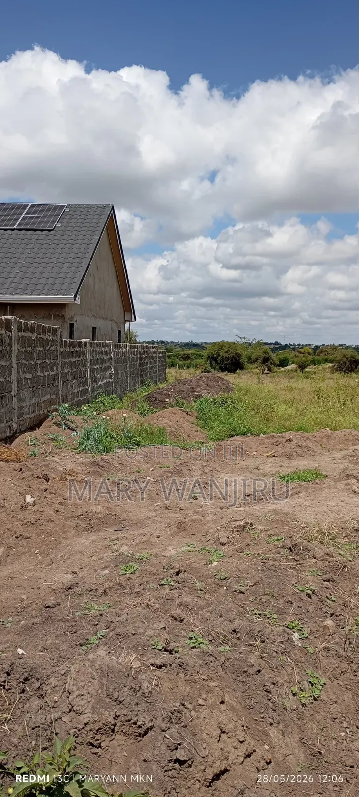 50/100 Plot for Sale in Kitengela