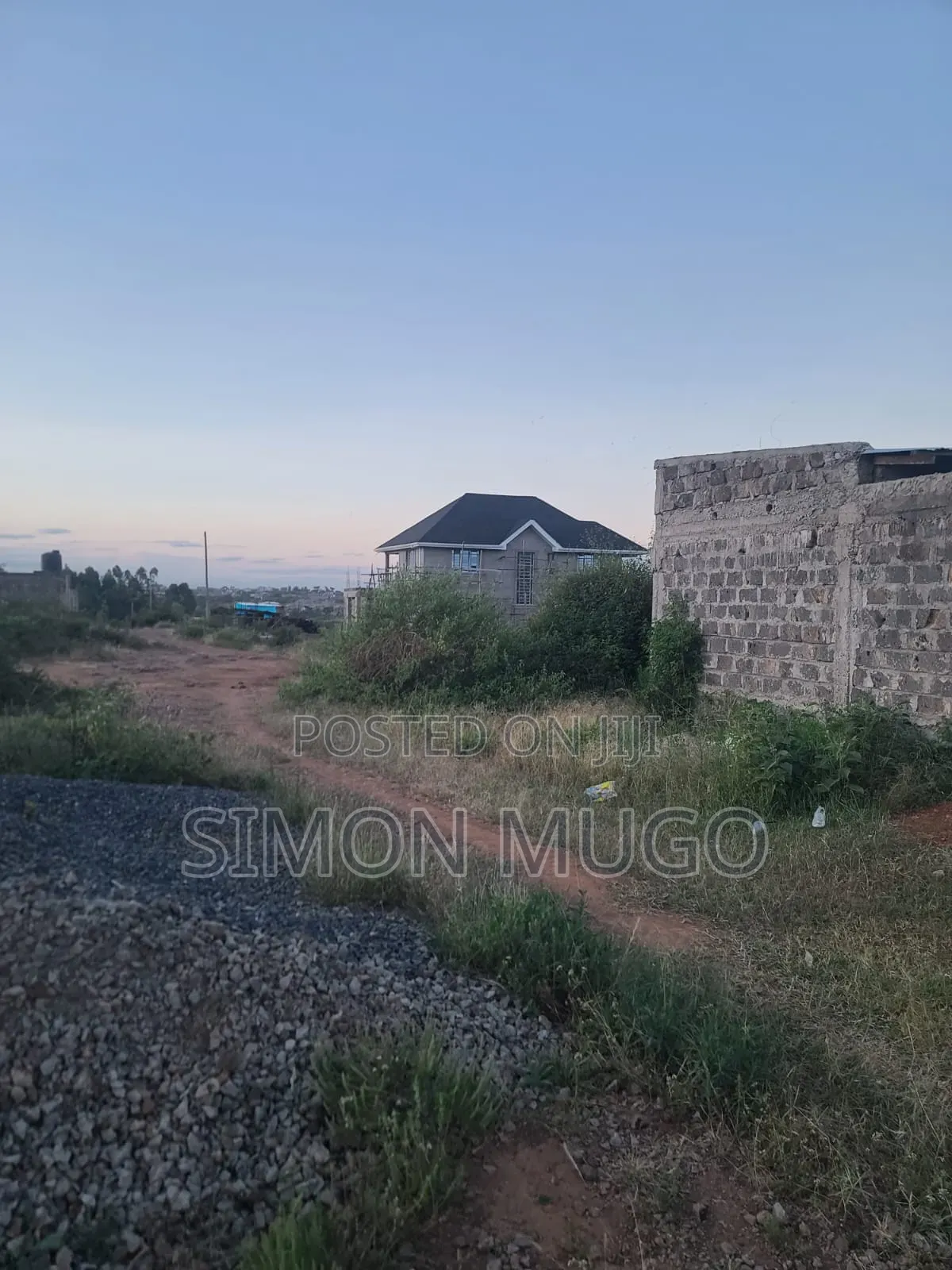 Juja Mastore 40x80 Ready Title 600 Metres From the Main Tarmac Road in Kalimoni