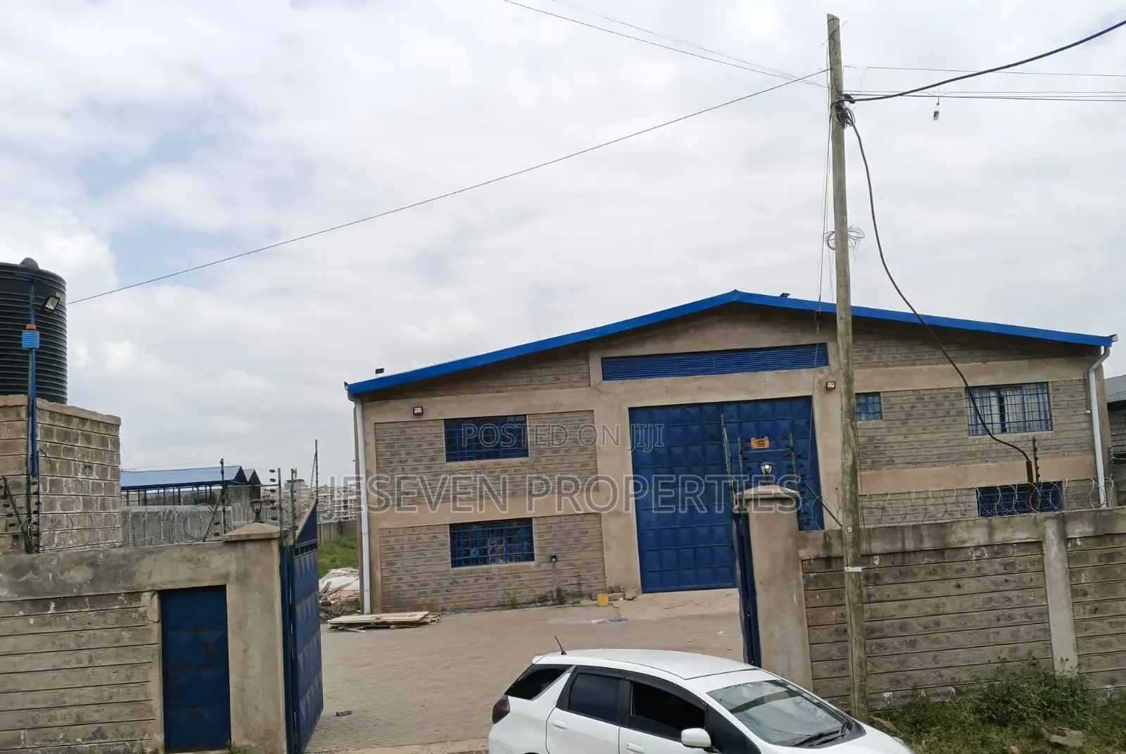 12000 SQFT Godown/Warehouse for Sale Mlolongo on 1/2 Half Land in Mlolongo