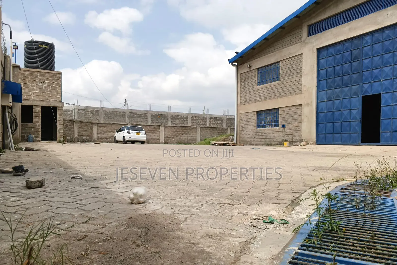 12000 SQFT Godown/Warehouse for Sale Mlolongo on 1/2 Half Land in Mlolongo