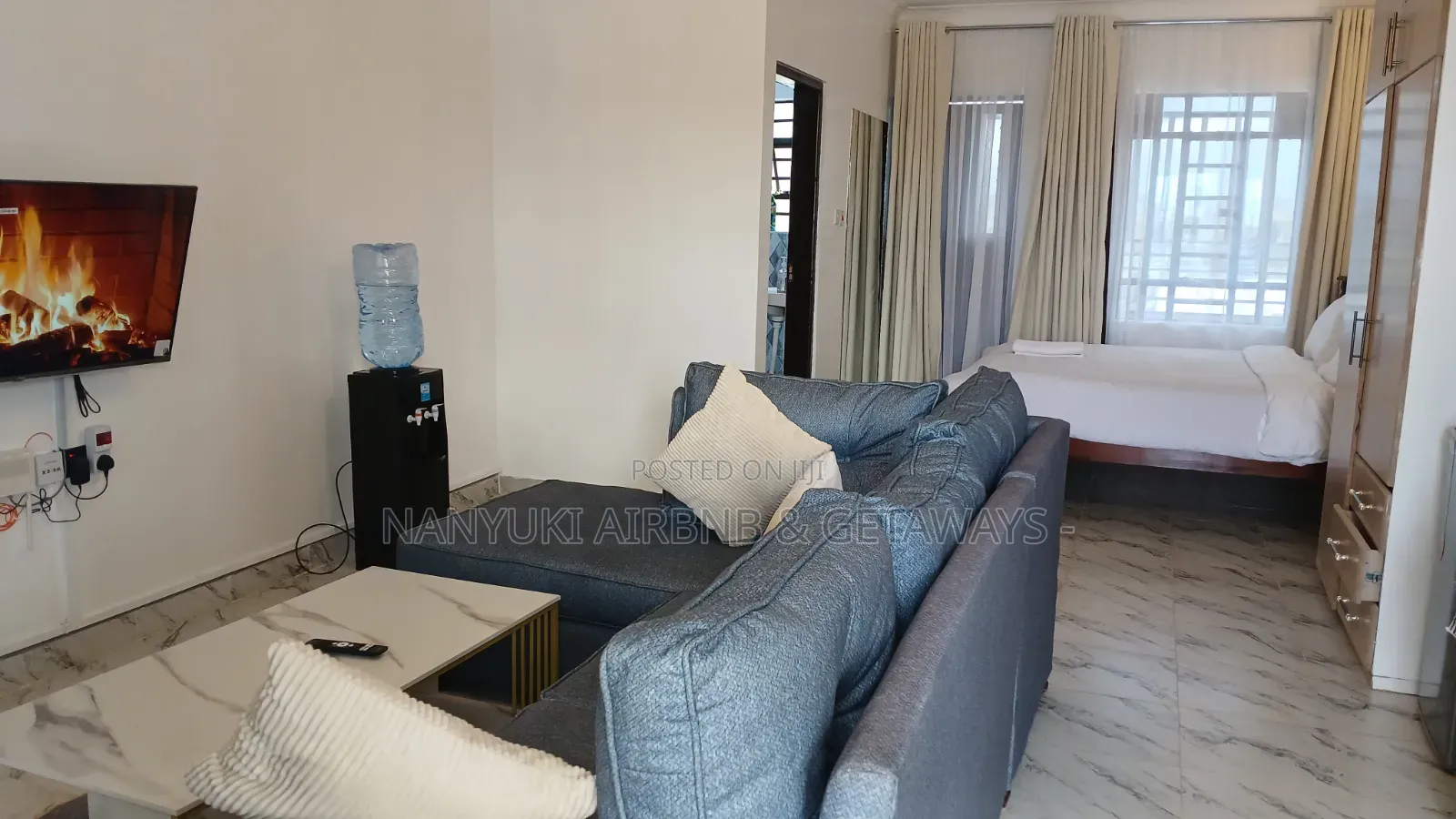 Mg's Mountain Nest| Executive Nanyuki Studio Airbnb| Near Club Zero in Nanyuki