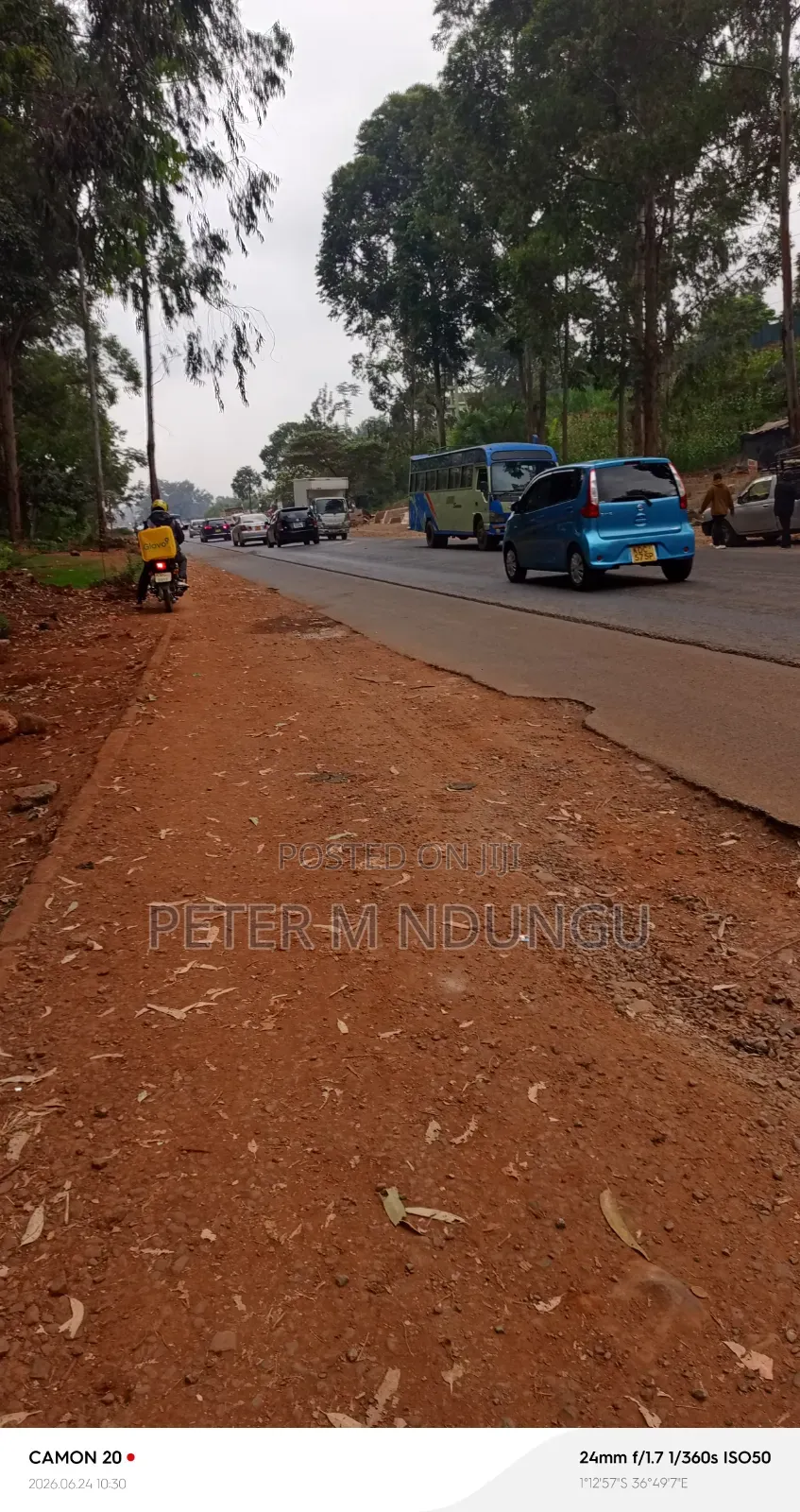 Runda-prime Commercial 2 Acres Touching Northern Bypass ,Title in Kiambu / Kiambu