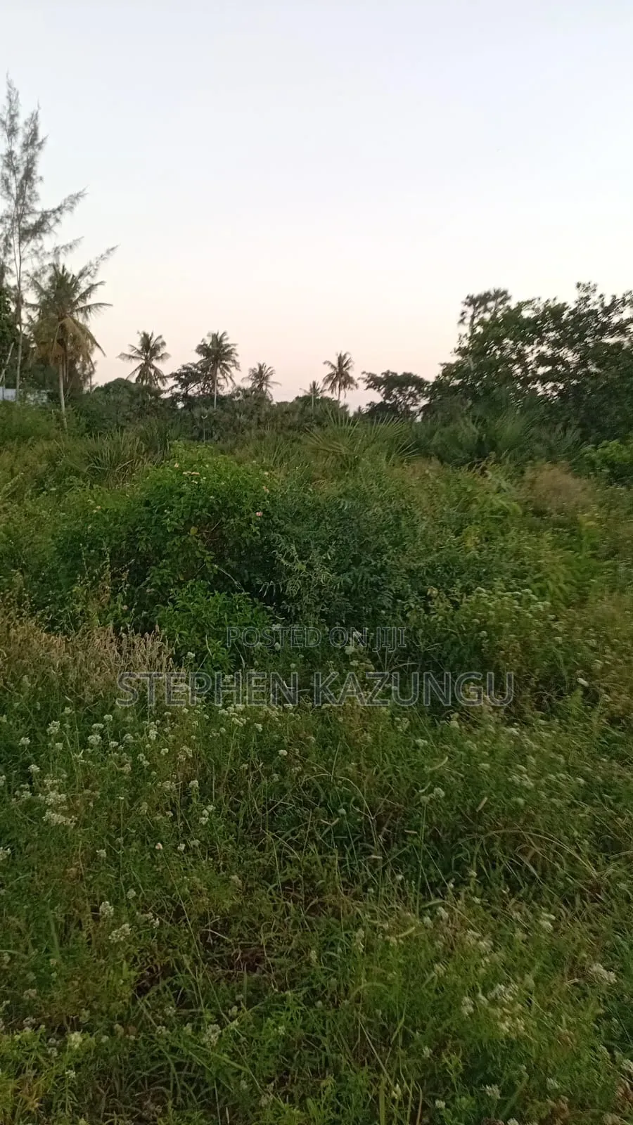 1 Acre Plot at Ganja La Simba, Close to the Road and Good Essentials in Ukunda