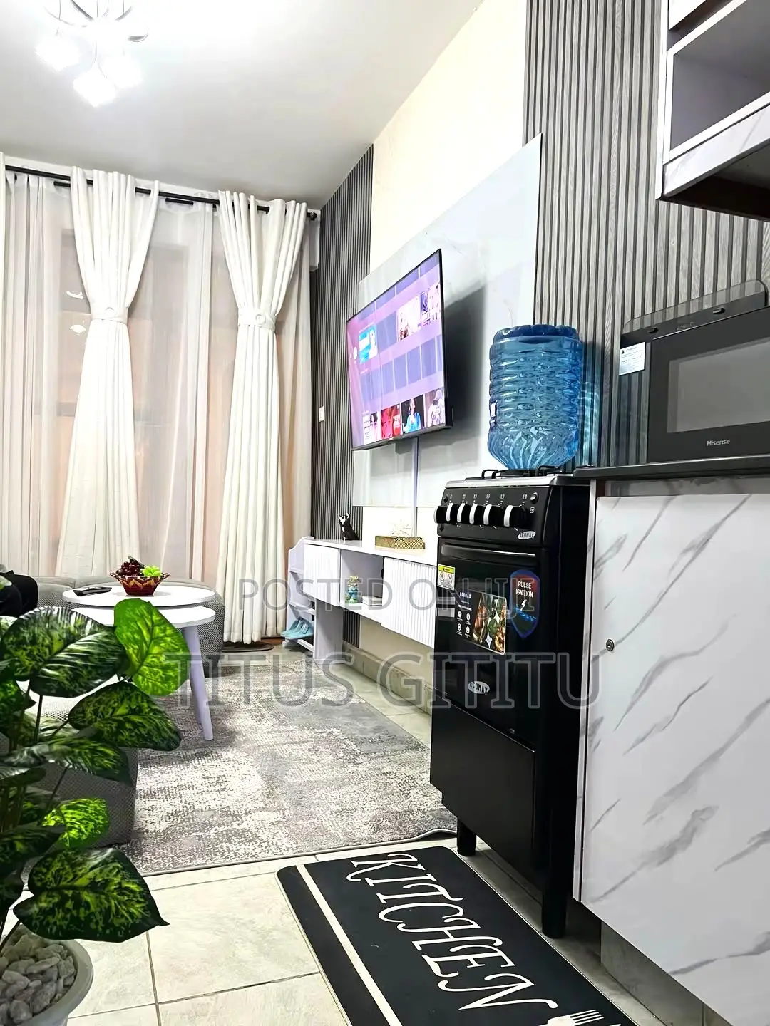 Spacious 1 Bedroom Tsavo Roysambu | Parking | Near Safari Park Trm| in Roysambu