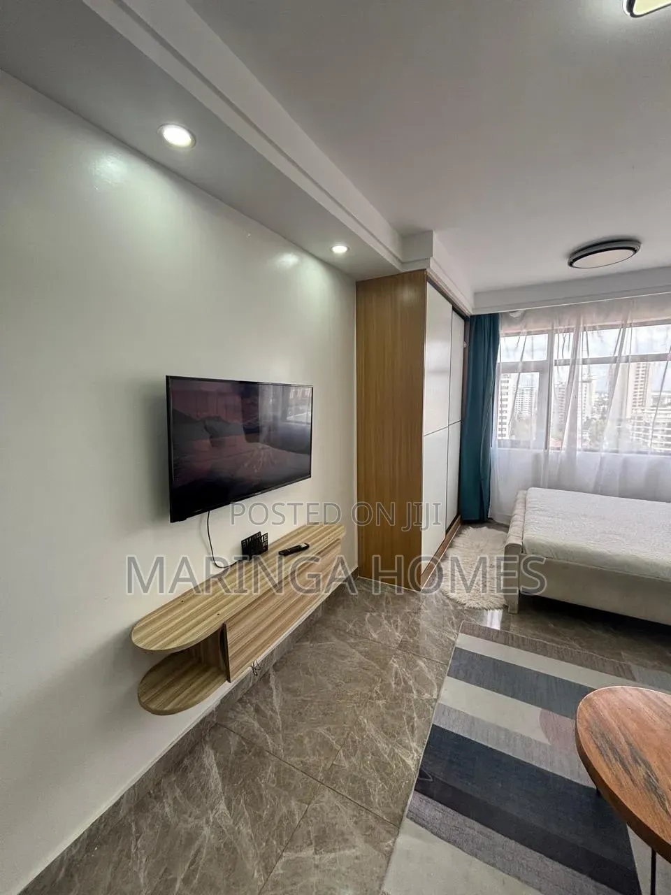 Modern Studio Airbnb in Heartland, Kilimani – Fully Furnished in Hurlingham