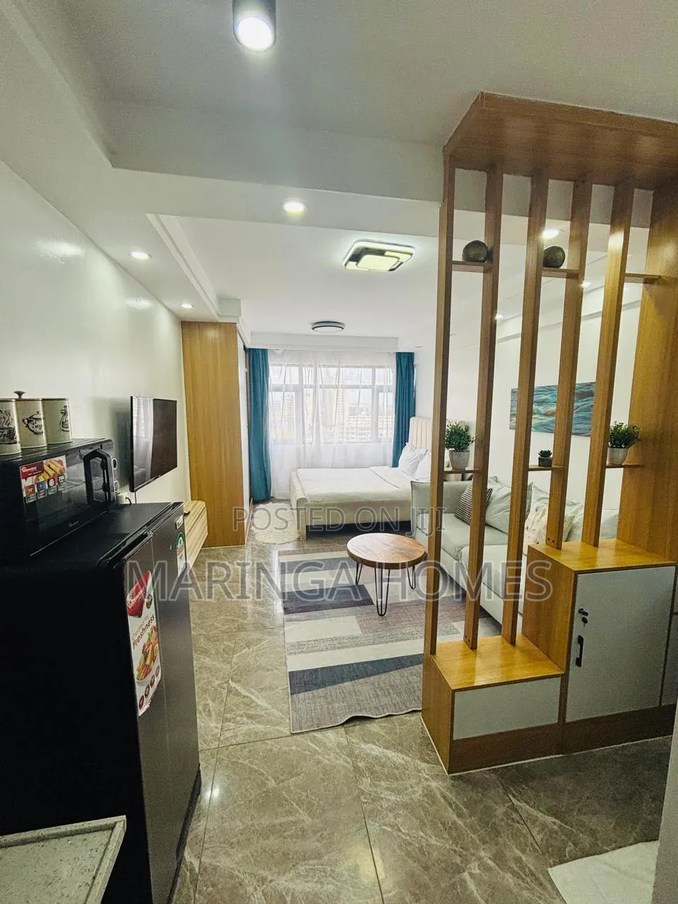 Modern Studio Airbnb in Heartland, Kilimani – Fully Furnished in Hurlingham
