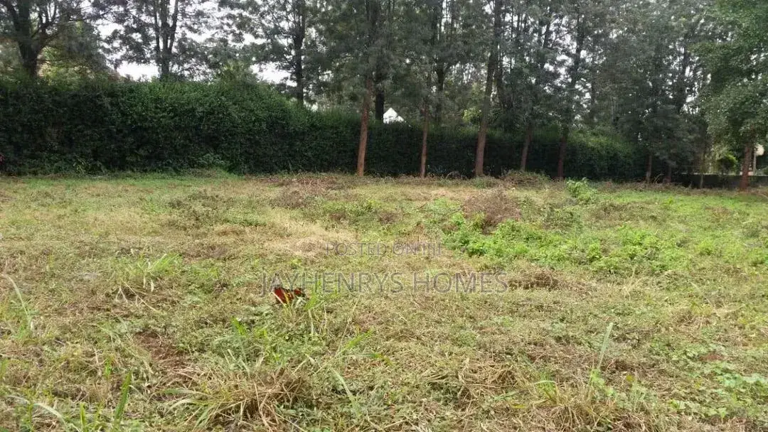 Half Acre Plot for Sale in Runda Estate in Runda