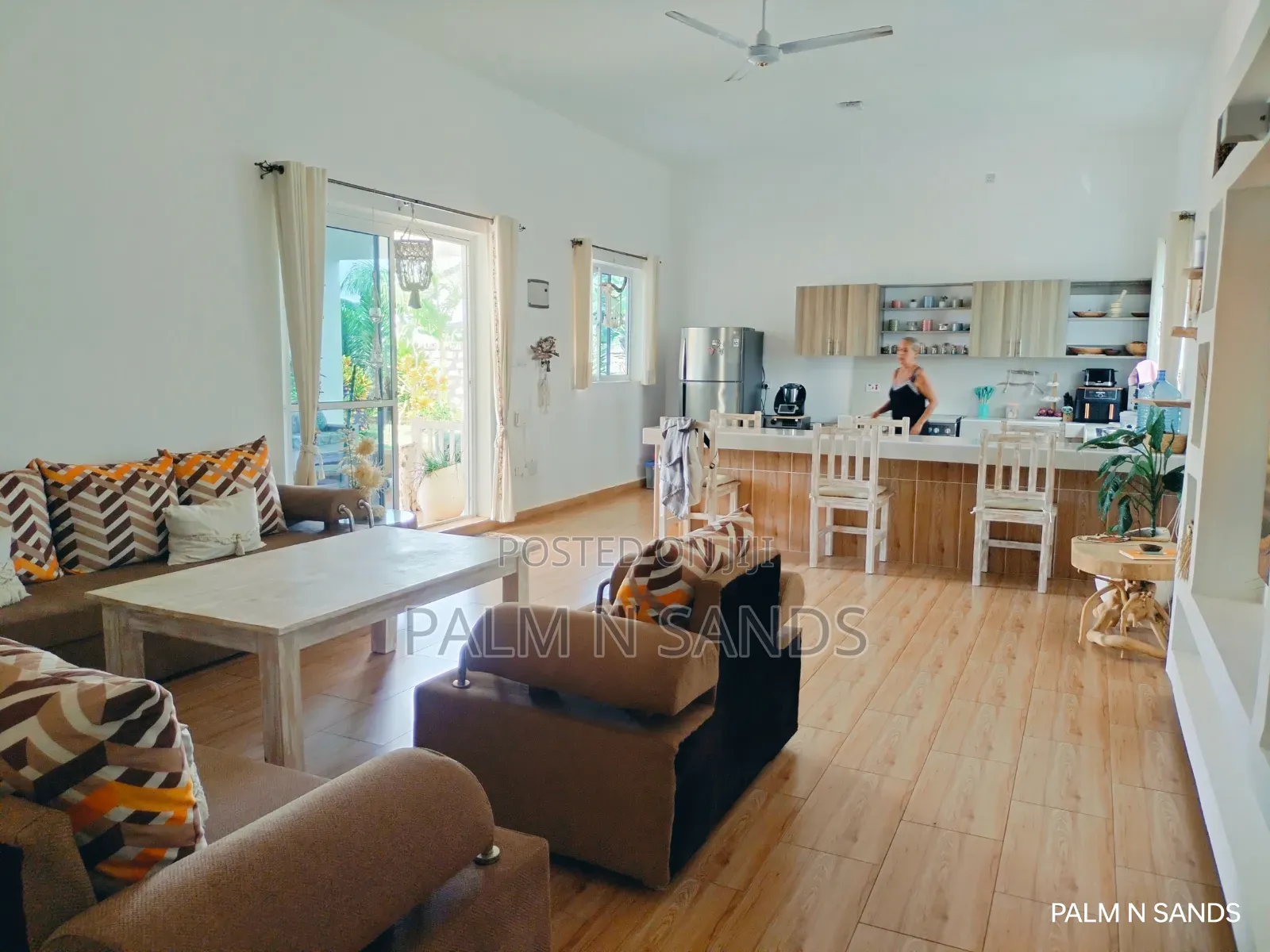 Furnished 4bdrm Villa in Galu, Diani for sale in Diani