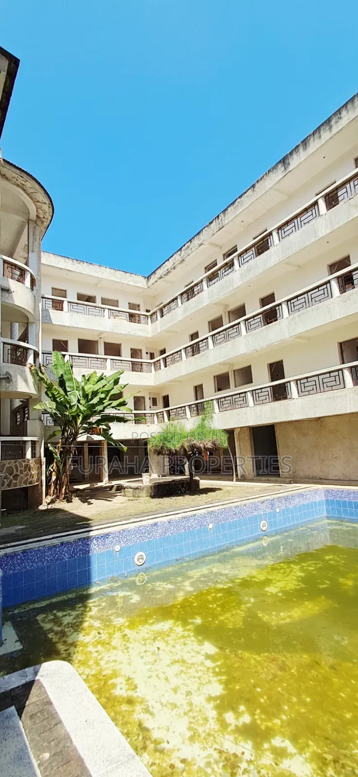 For Sale Uncomplete 37 Hotel Rooms Nyali in Nyali Mkomani