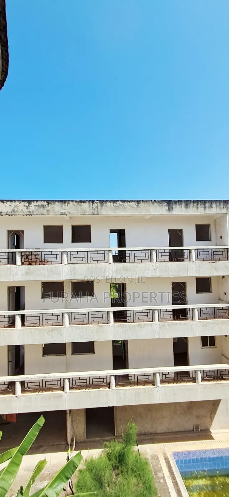 For Sale Uncomplete 37 Hotel Rooms Nyali in Nyali Mkomani