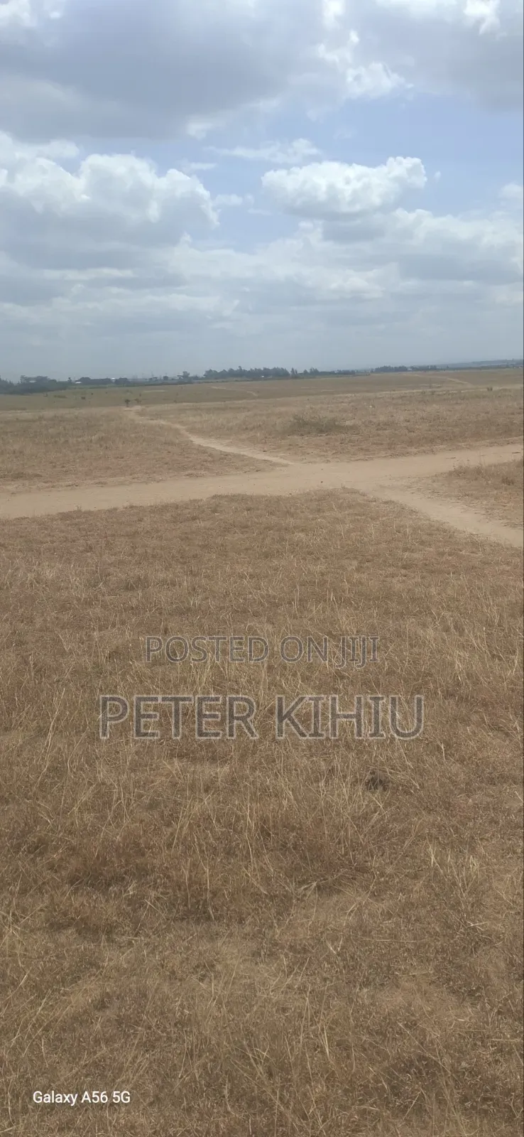Kinanie 10ac for Sale Suitable for Subdivisions in Lukenya