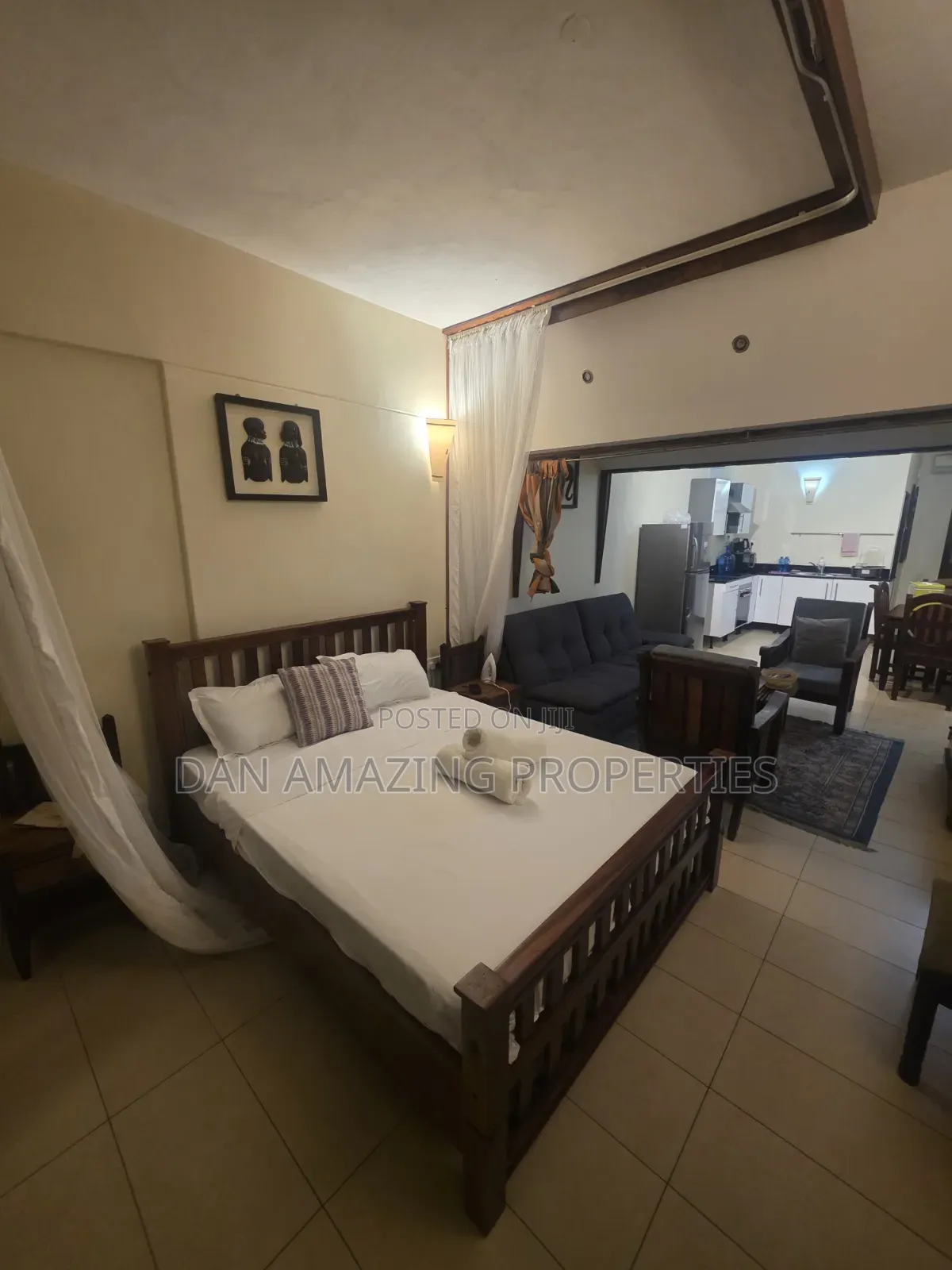 Studio BNB to Let in Diani Beach Front for Short/ Long Stay in Ukunda